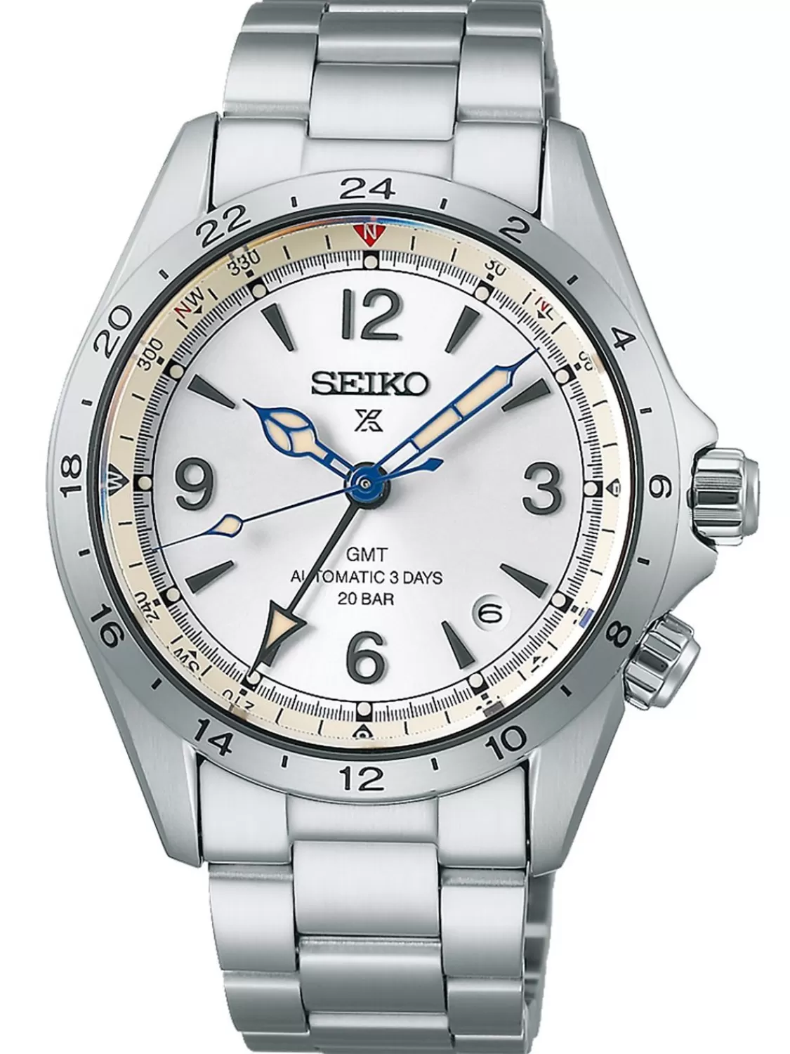 Seiko Prospex Land Herrenuhr Automatik Gmt Mit 2 Bandern Le | Herrenuhren