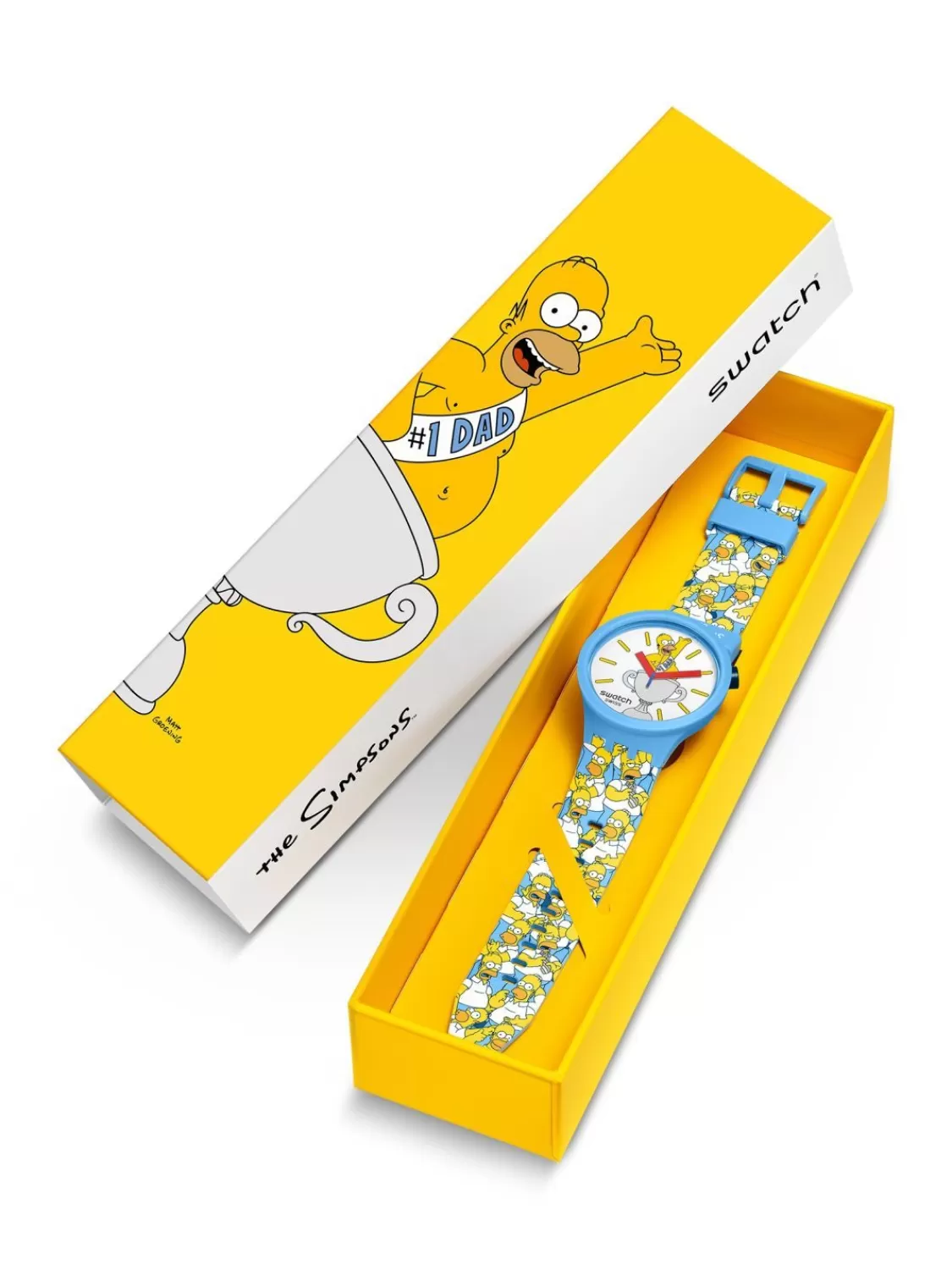Swatch Armbanduhr Vatertag-Special Best. Dad. Ever | Herrenuhren