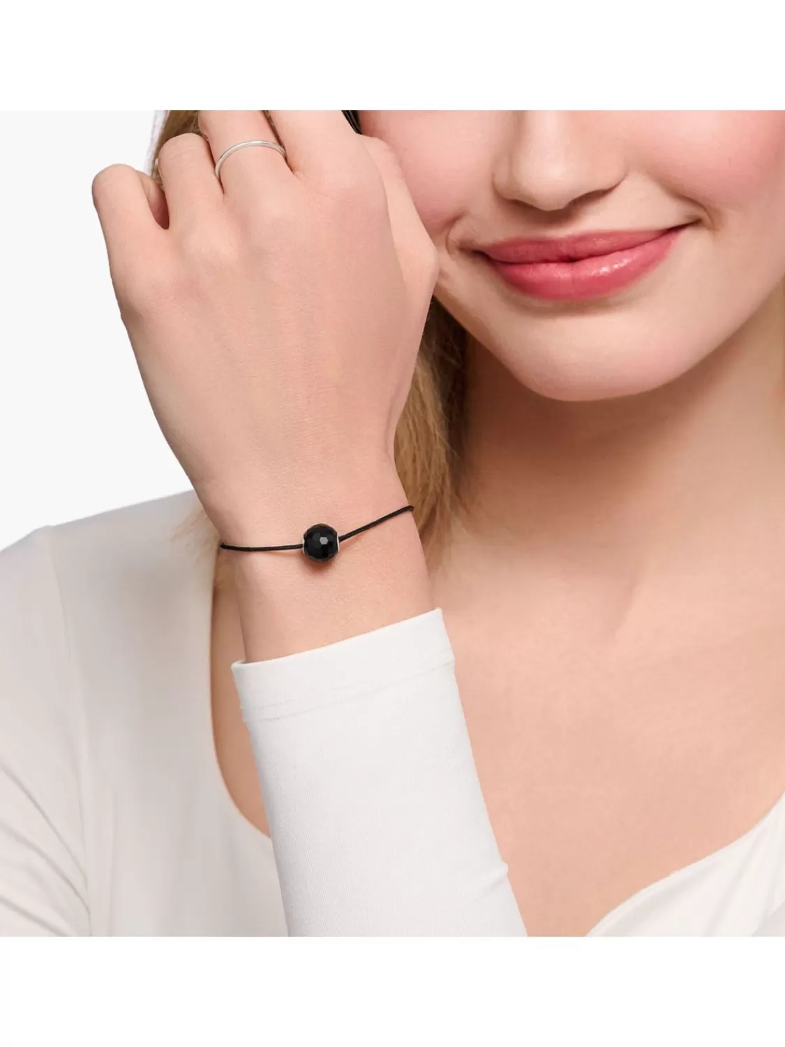 Thomas Sabo Armband Karma Secret Mit Schwarzem Obsidian | Damenschmuck