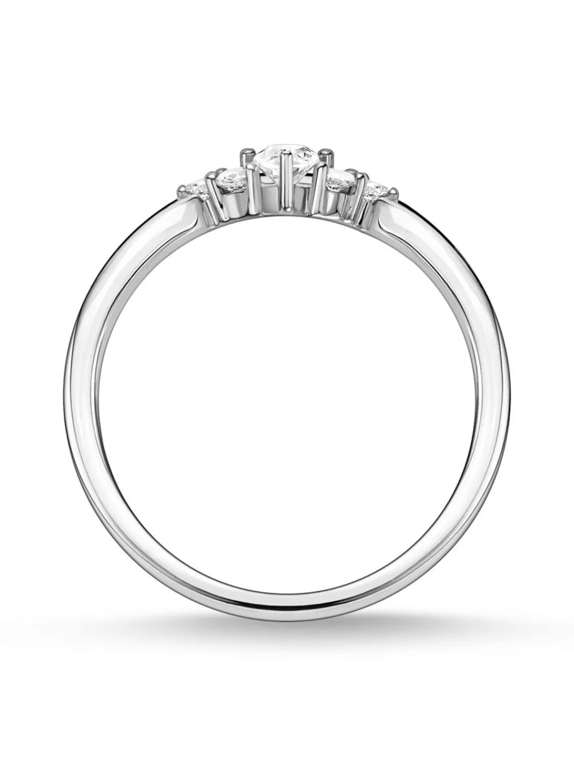 Thomas Sabo Damenring Silber Vintage Weise Steine | Damenschmuck