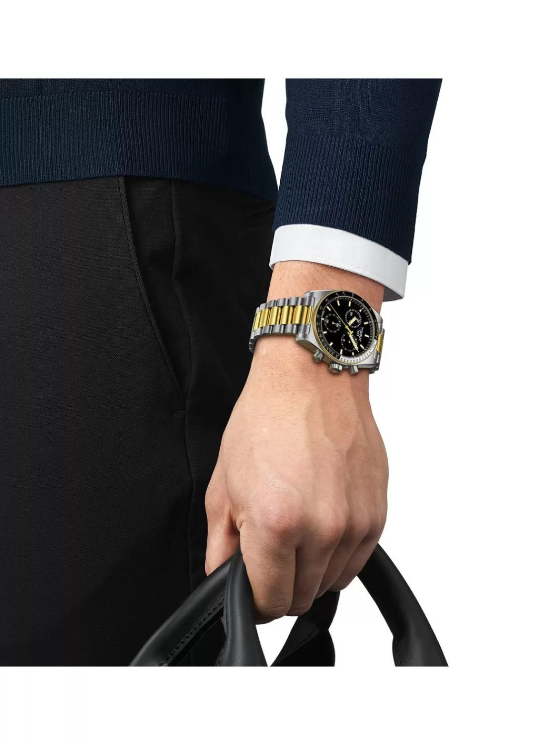 Tissot Herren-Armbanduhr Pr516 Chronograph Bicolor | Herrenuhren