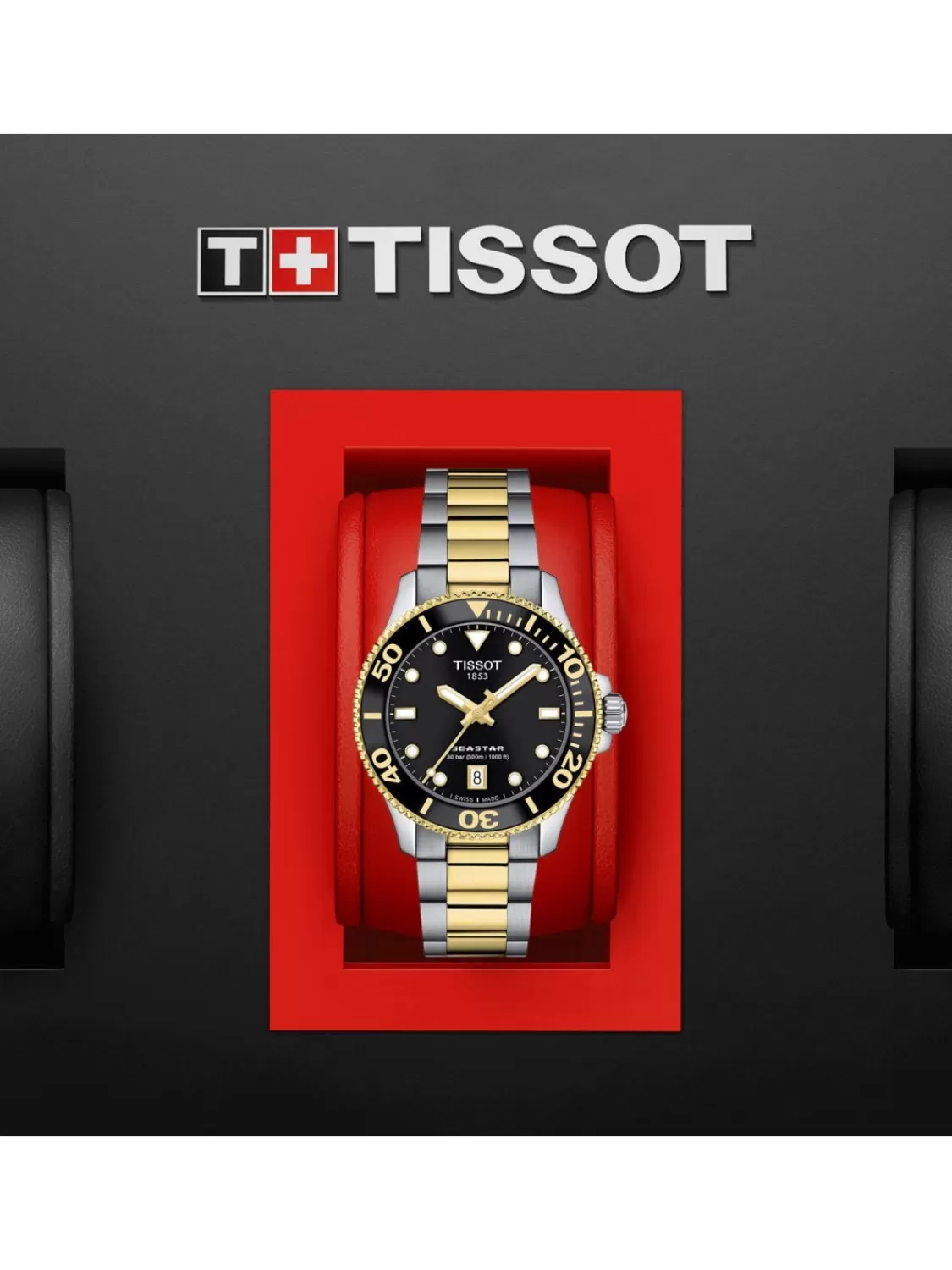 Tissot Unisex Taucheruhr Automatik Seastar 1000 Bicolor | Herrenuhren