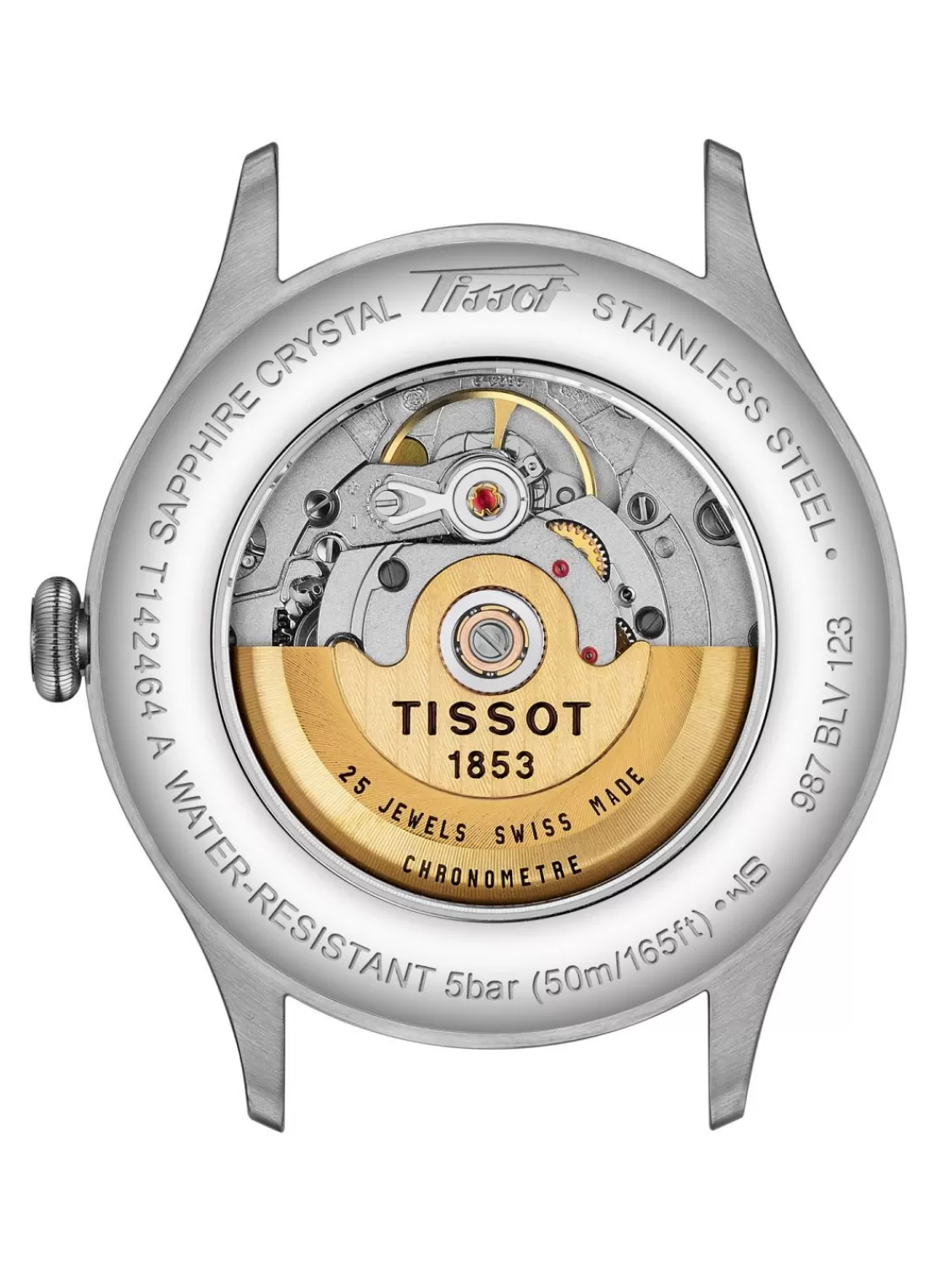 Tissot Unisex-Automatikuhr Heritage 1938 Grau/Rose | Herrenuhren
