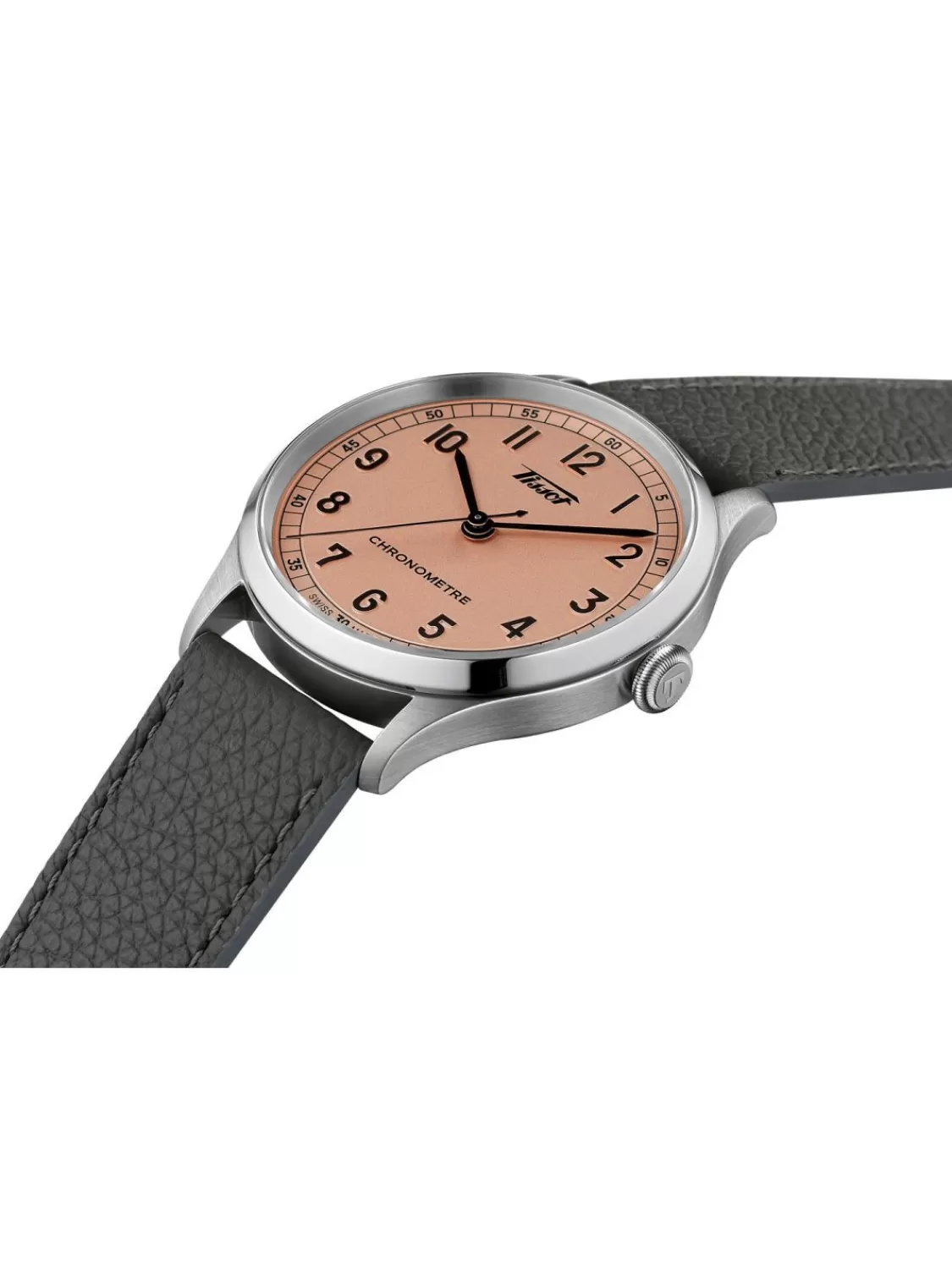 Tissot Unisex-Automatikuhr Heritage 1938 Grau/Rose | Herrenuhren