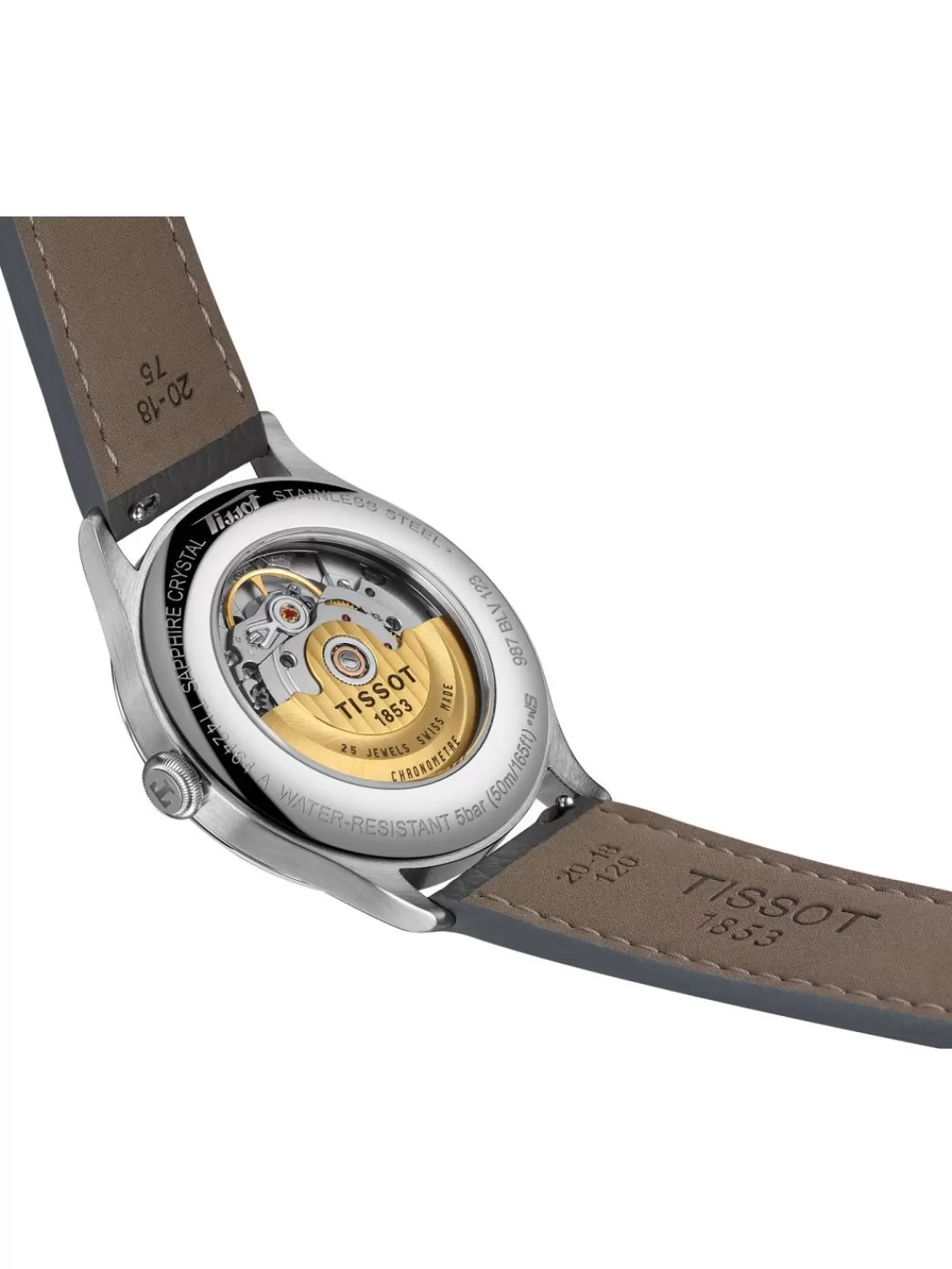 Tissot Unisex-Automatikuhr Heritage 1938 Grau/Rose | Herrenuhren