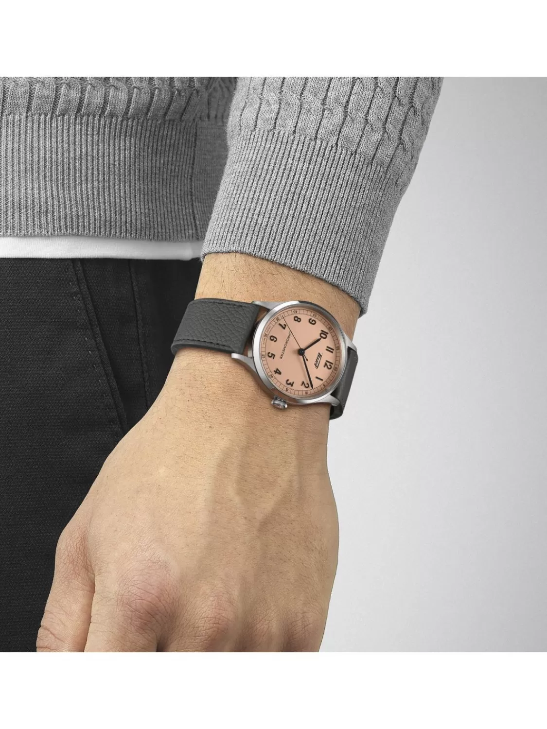 Tissot Unisex-Automatikuhr Heritage 1938 Grau/Rose | Herrenuhren