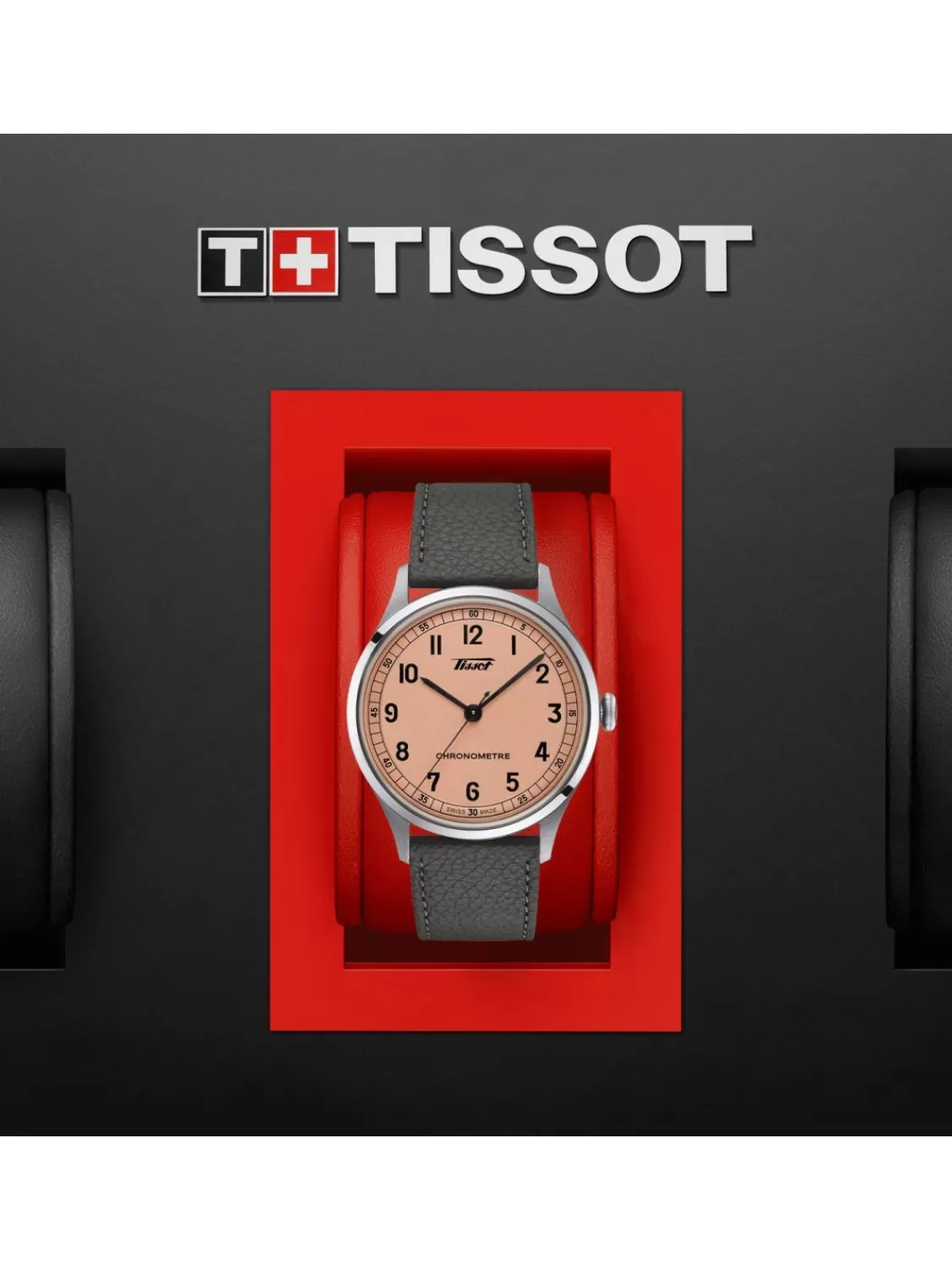 Tissot Unisex-Automatikuhr Heritage 1938 Grau/Rose | Herrenuhren