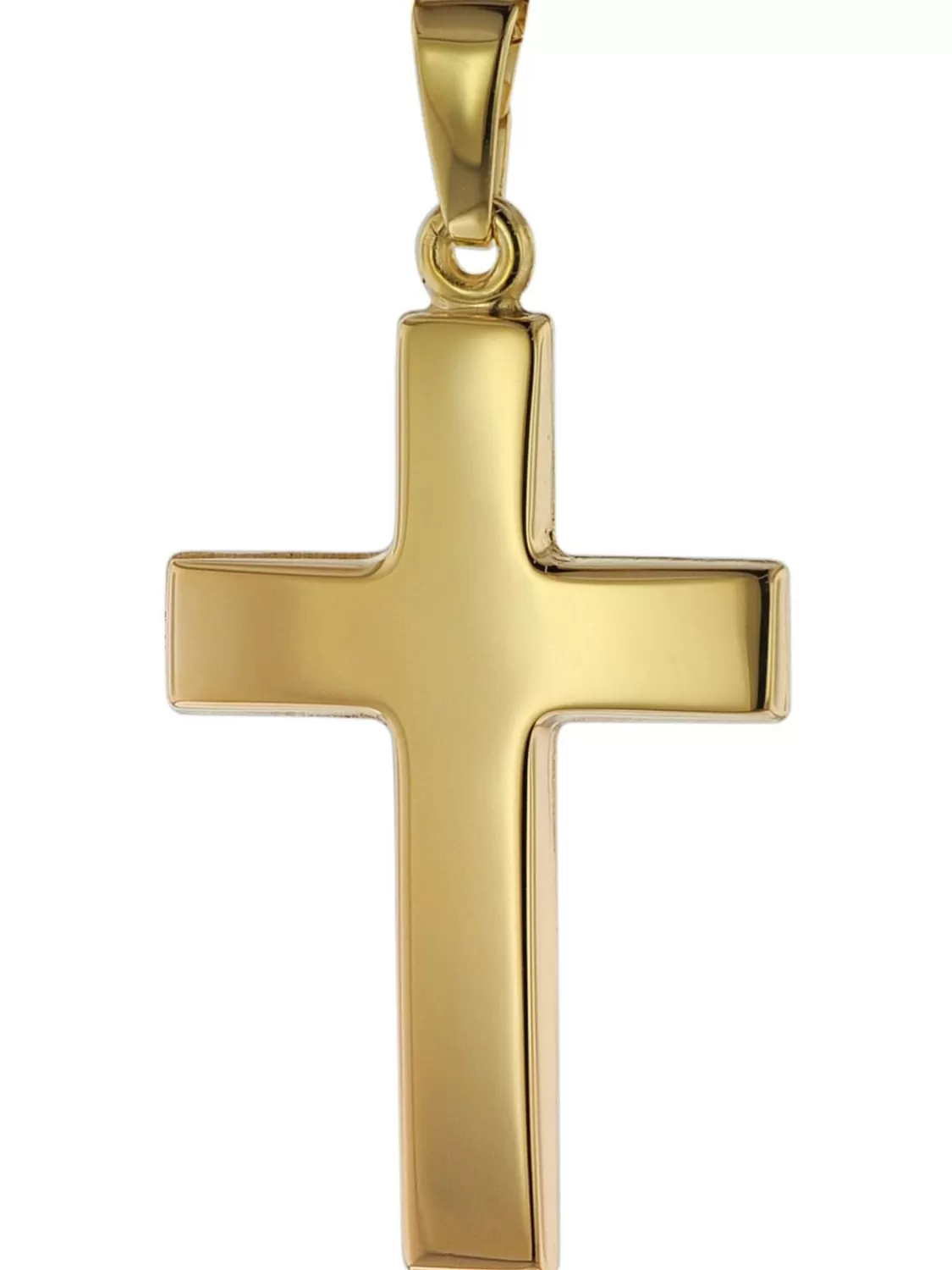 trendor Anhanger Kreuz Gold 585 (14 Karat) 24 Mm | Herrenschmuck