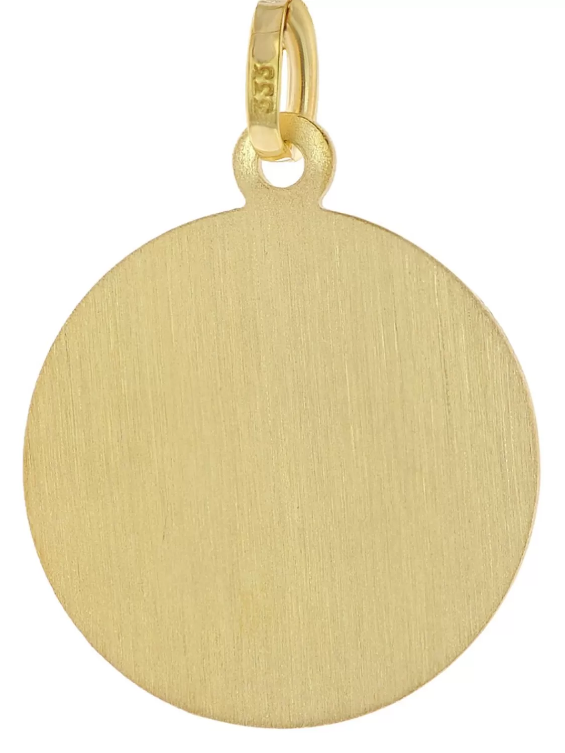 trendor Christophorus Anhanger Gold 333 Mit Vergoldeter Silber-Halskette | Herrenschmuck