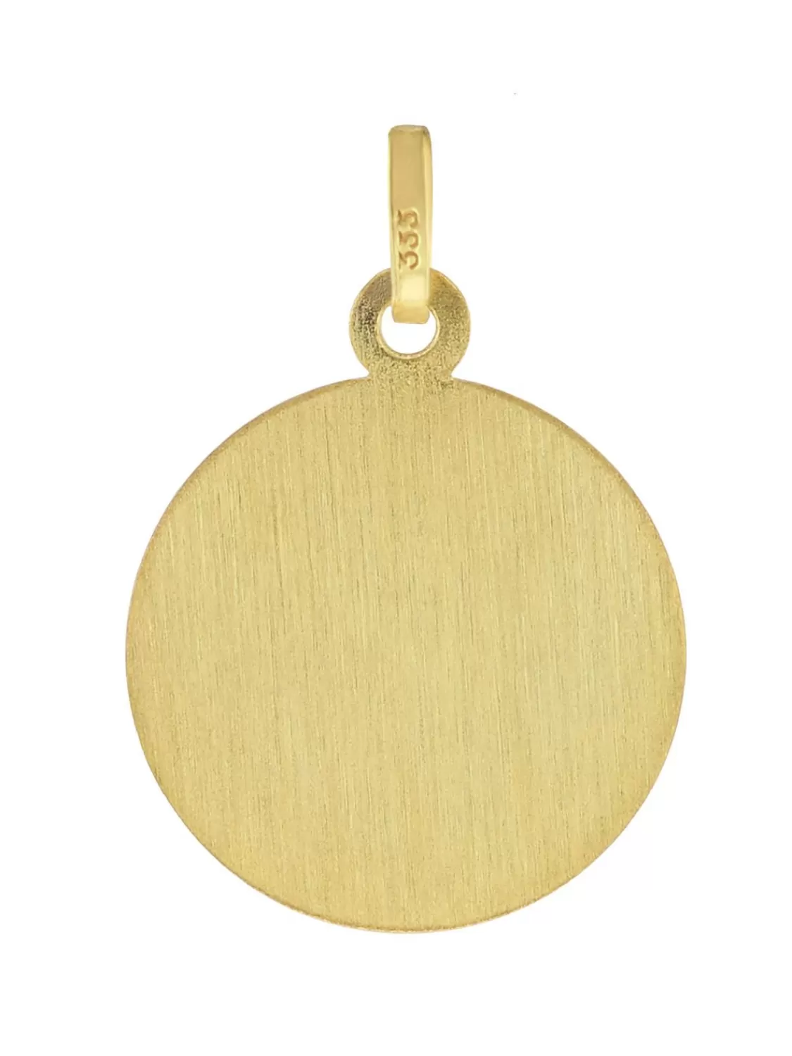trendor Christophorus Anhanger Gold 333 Mit Vergoldeter Silber-Halskette | Herrenschmuck