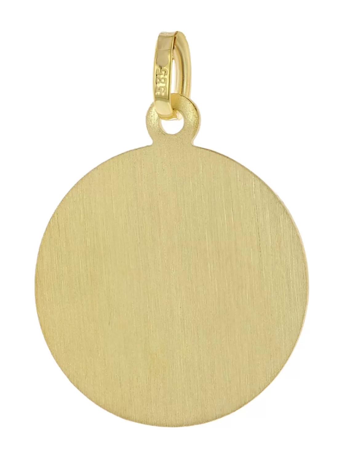 trendor Christophorus Anhanger Gold 585 (14K) Schutzpatron 18 Mm | Herrenschmuck
