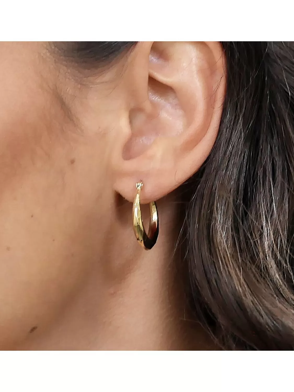 trendor Damen Ohrringe 333 Gold 8 Karat Creolen 20 Mm | Damenschmuck