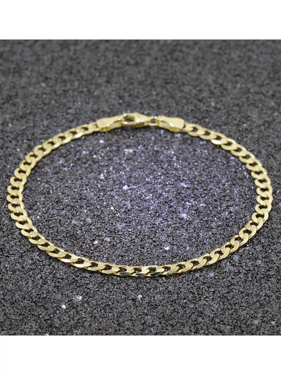 trendor Damen Panzer-Armband Gold 333 (8 Karat) 3,9 Mm Breit | Damenschmuck