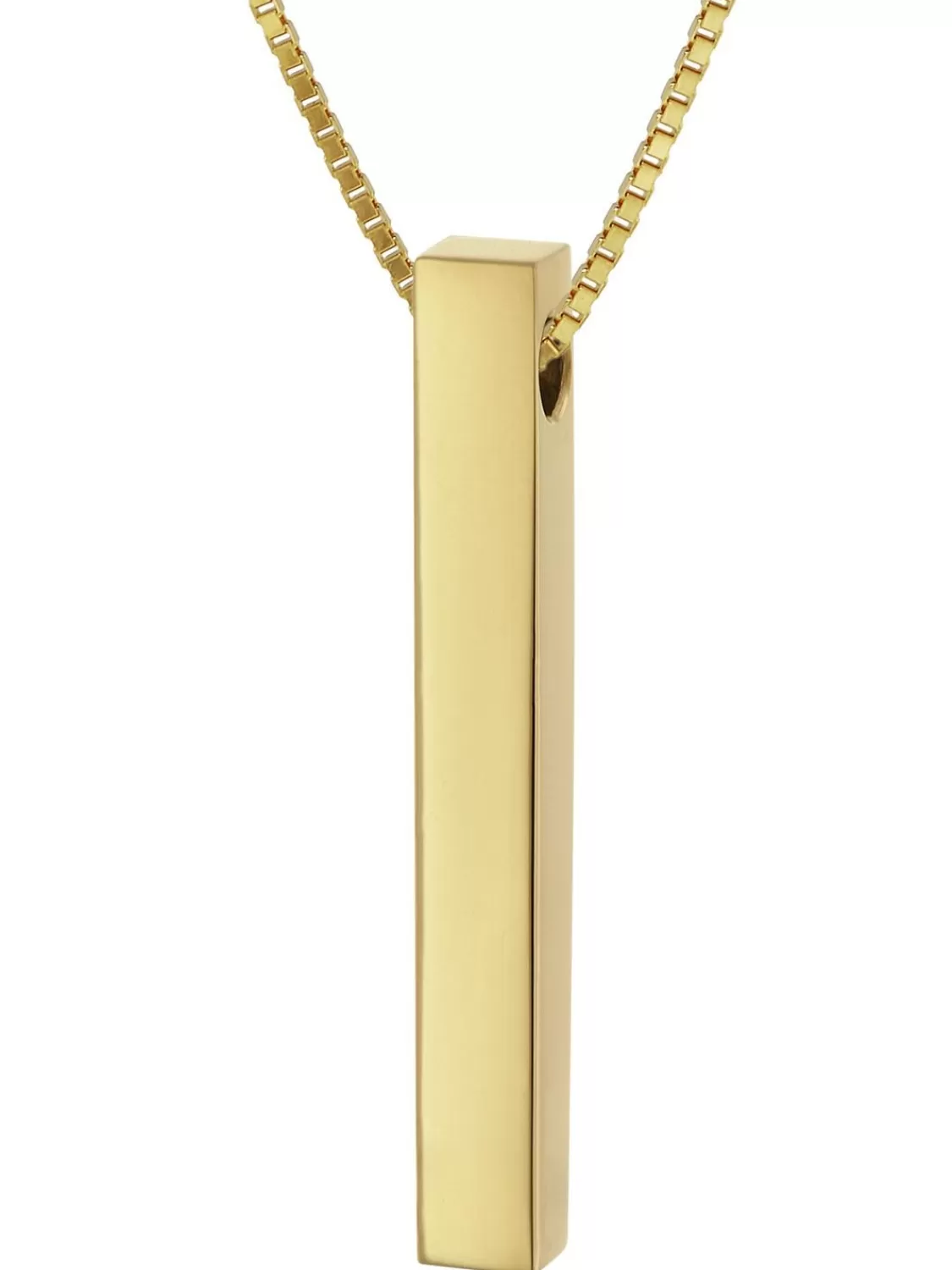 trendor Damen Schmuck-Anhanger Gold 375 / 9K Mit Goldplattierter Kette | Damenschmuck