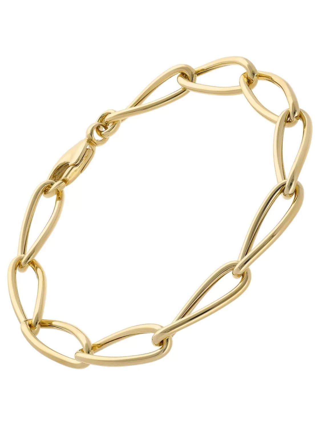 trendor Damen-Armband Fantasie Gold 585 / 14K Breite 8,3 Mm | Damenschmuck