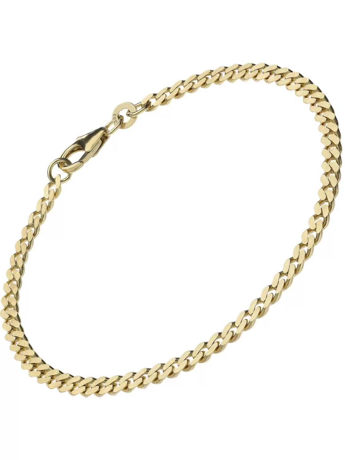 trendor Damen-Armband Gold 333 / 8K Panzerarmband 3,4 Mm Breit | Damenschmuck