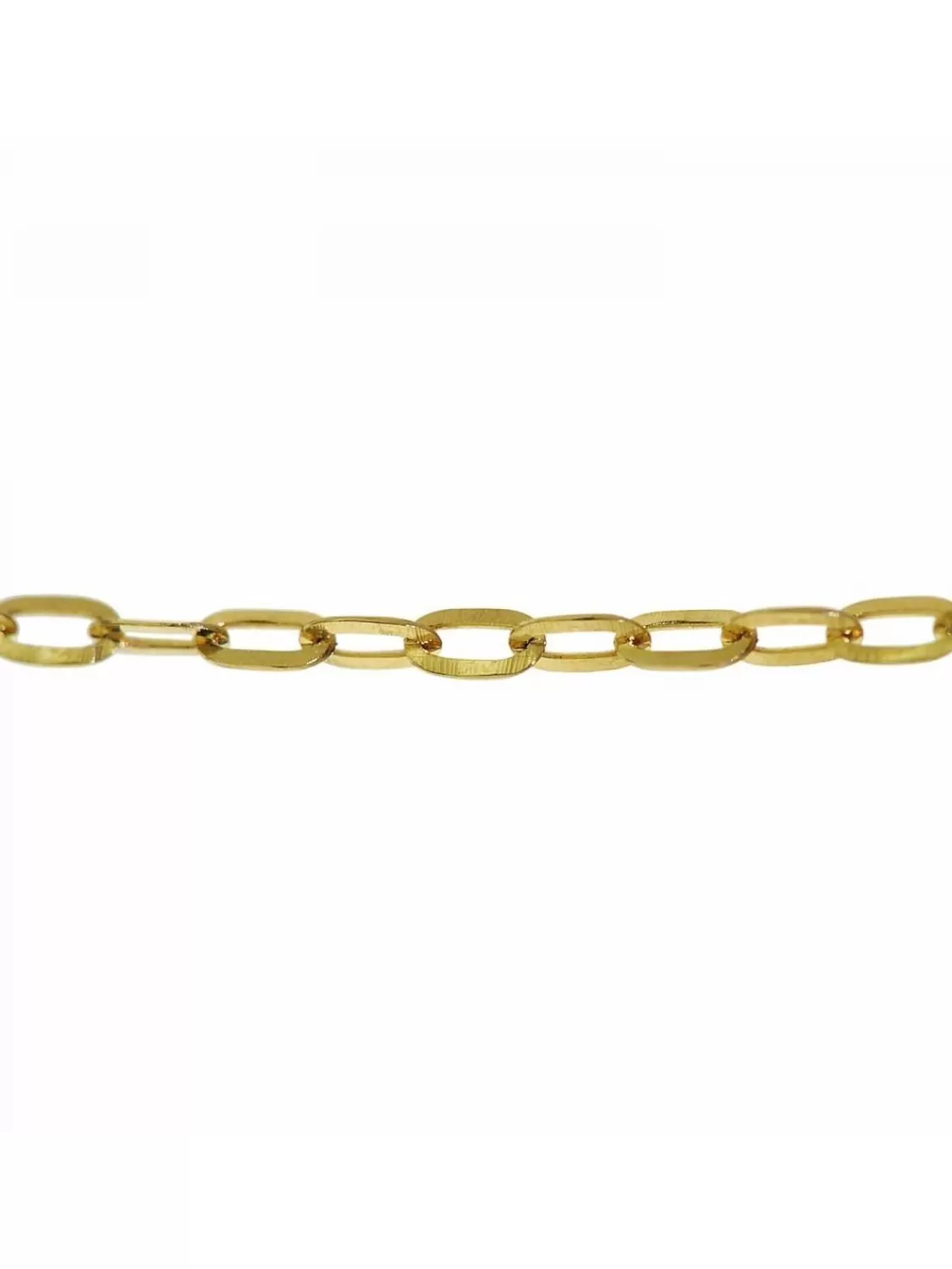 trendor Damen-Halskette 585 Gold / 14 Karat Flachanker 1,1 Mm Breit | Damenschmuck