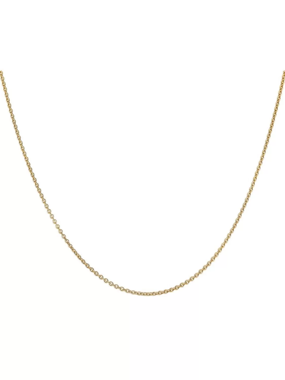 trendor Feine Ankerkette 18 Karat Gold 750 Halskette Breite 1,1 Mm | Damenschmuck