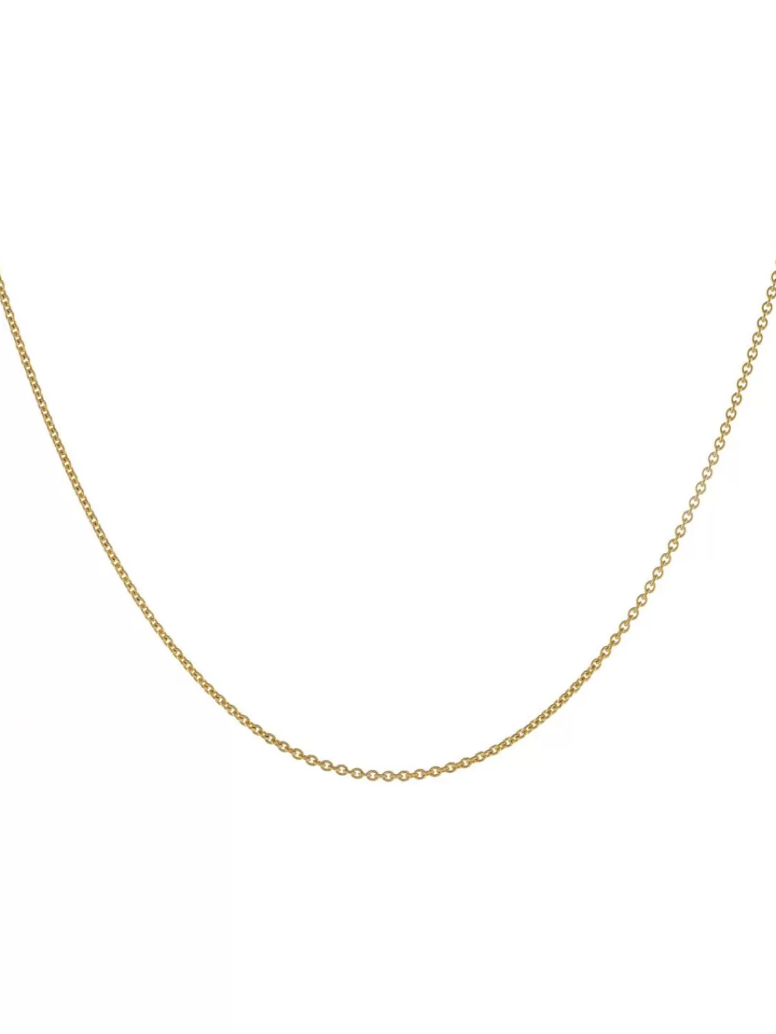 trendor Feine Ankerkette 333 Gold (8 Karat) Halskette 0,8 Mm | Damenschmuck