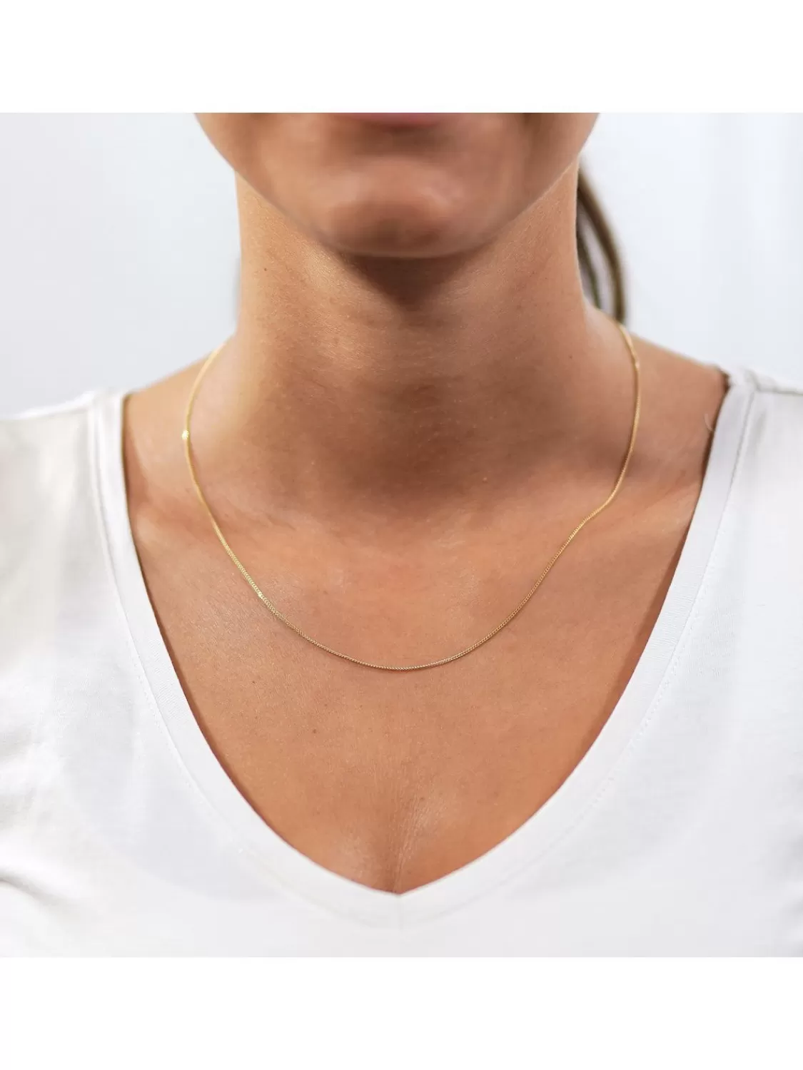 trendor Feine Panzerkette 14 Karat Gold 585 Breite 1,1 Mm | Herrenschmuck