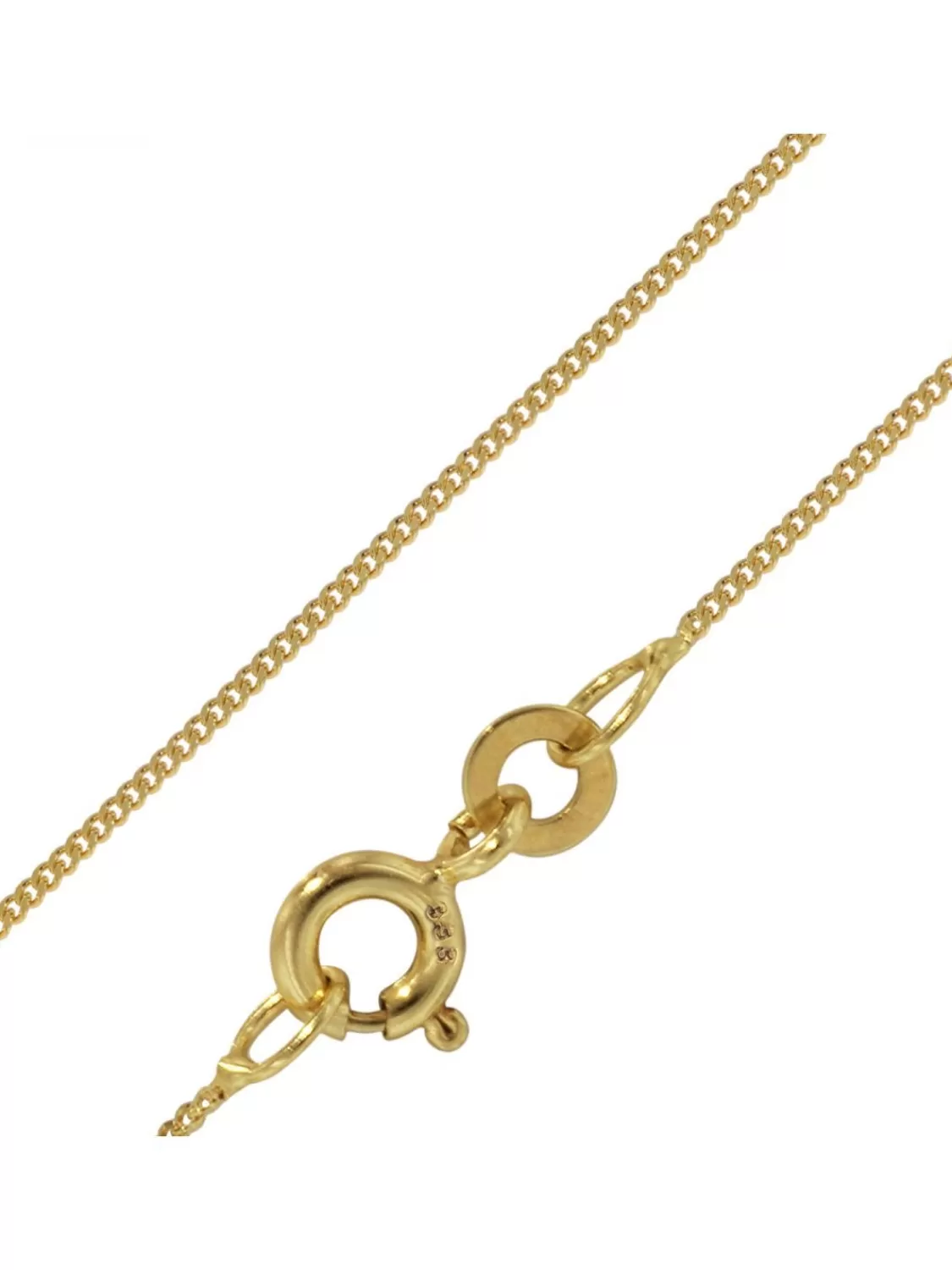 trendor Feine Panzerkette 333 Gold 0,8 Mm Langen 38-60 Cm | Damenschmuck