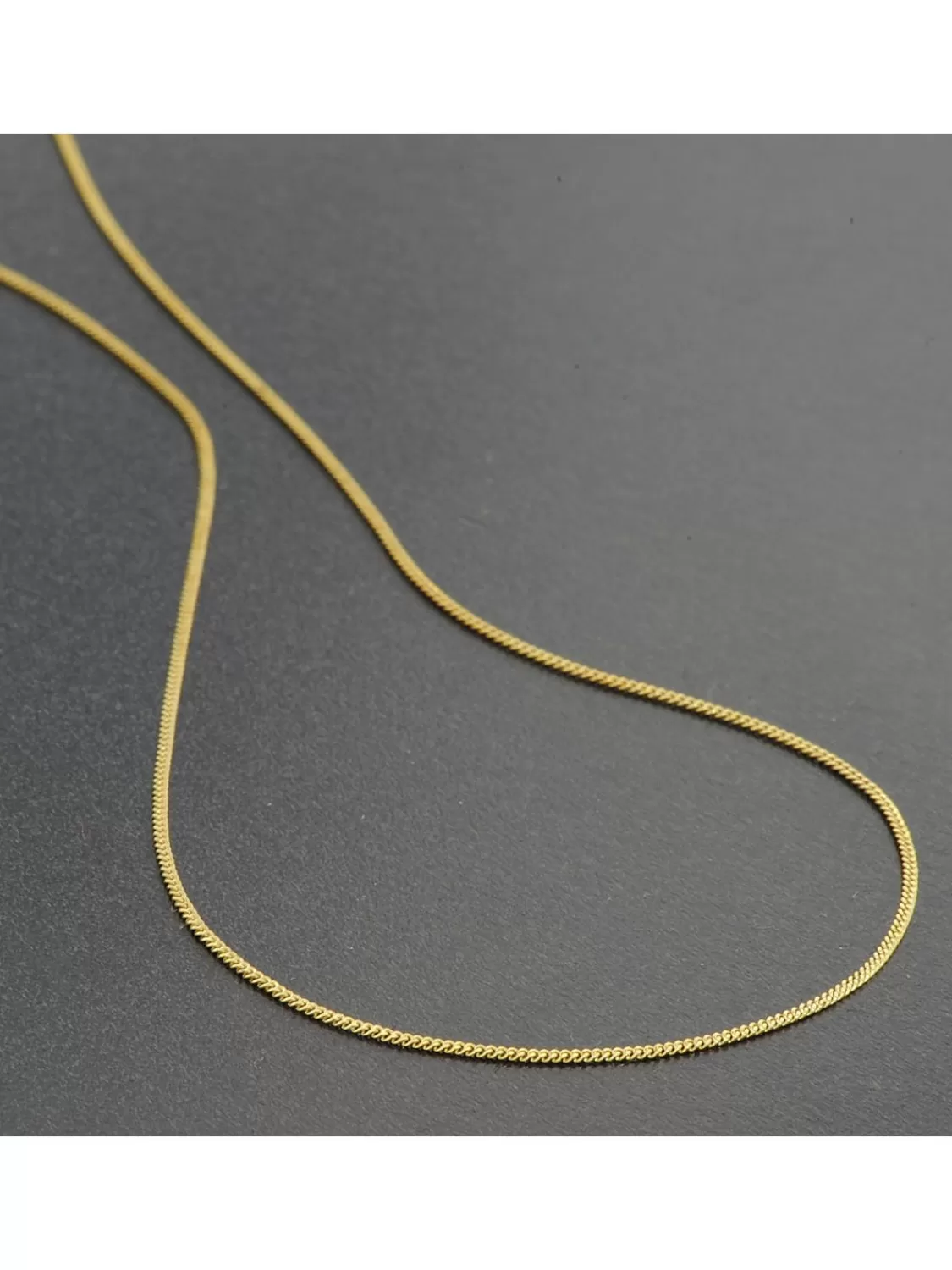 trendor Feine Panzerkette 333 Gold 0,8 Mm Langen 38-60 Cm | Damenschmuck