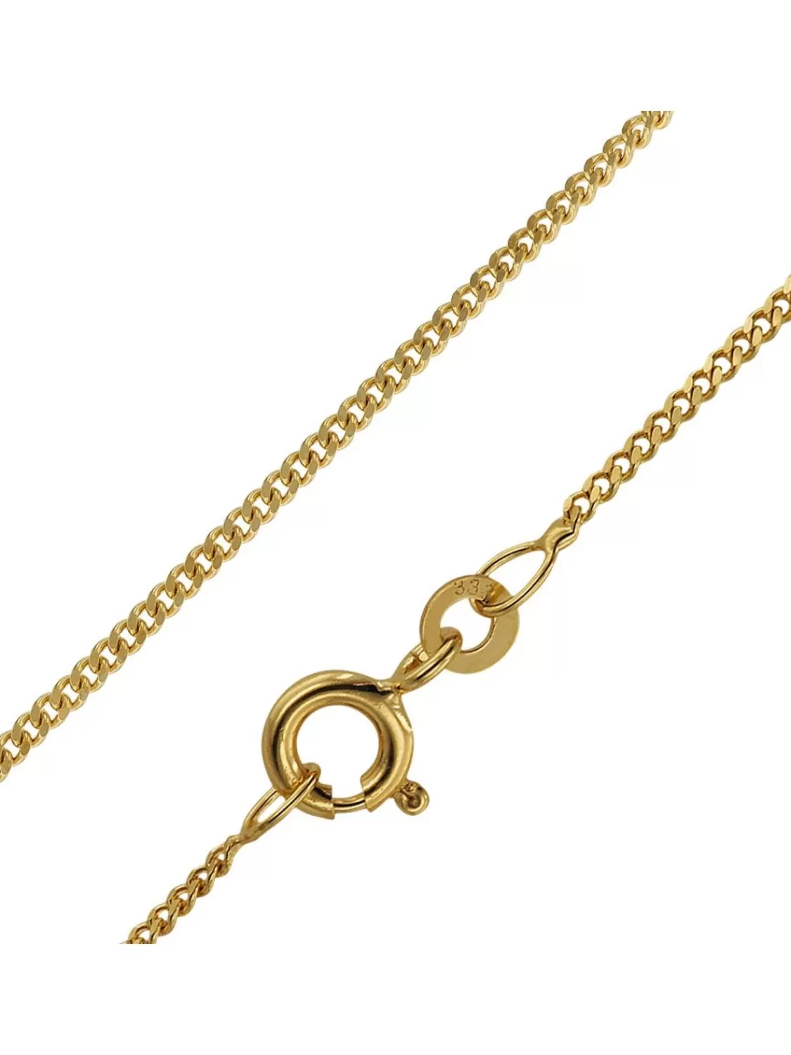 trendor Feine Panzerkette Fur Kinder 333 Gold (8 Karat) 1,1 Mm | Kinderschmuck