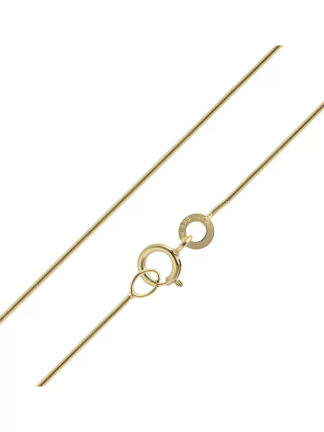 trendor Feine Schlangenkette 333 Gold Collierkette Breite 0,8 Mm | Damenschmuck