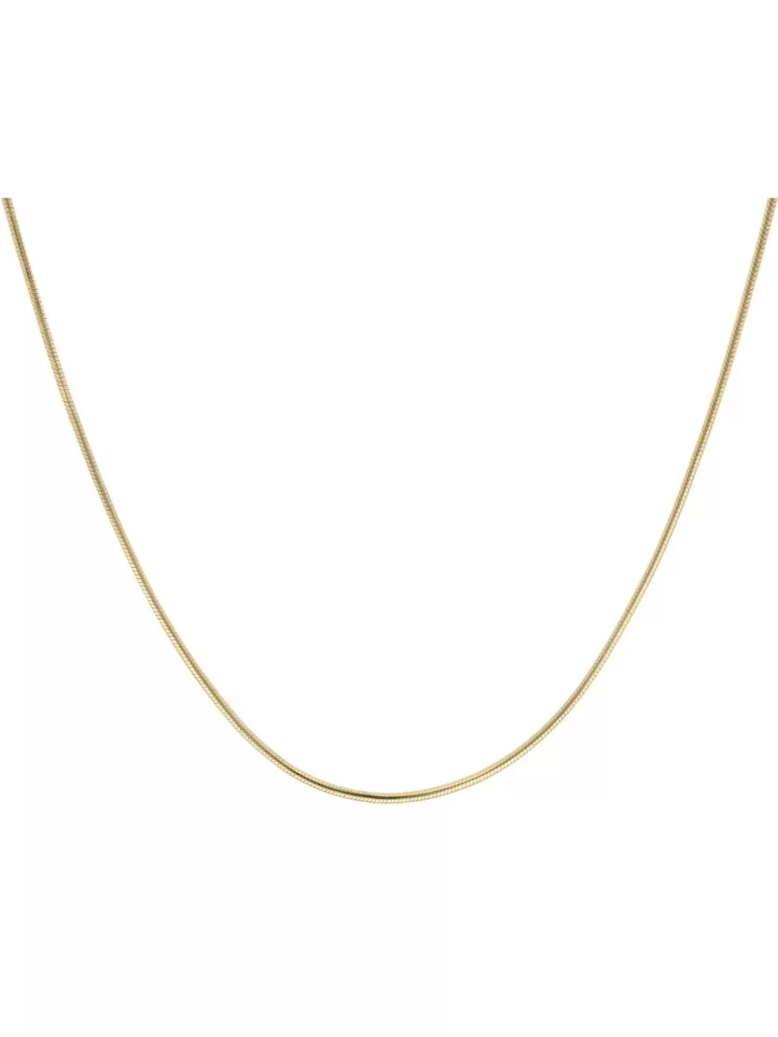 trendor Feine Schlangenkette 333 Gold Collierkette Breite 0,8 Mm | Damenschmuck
