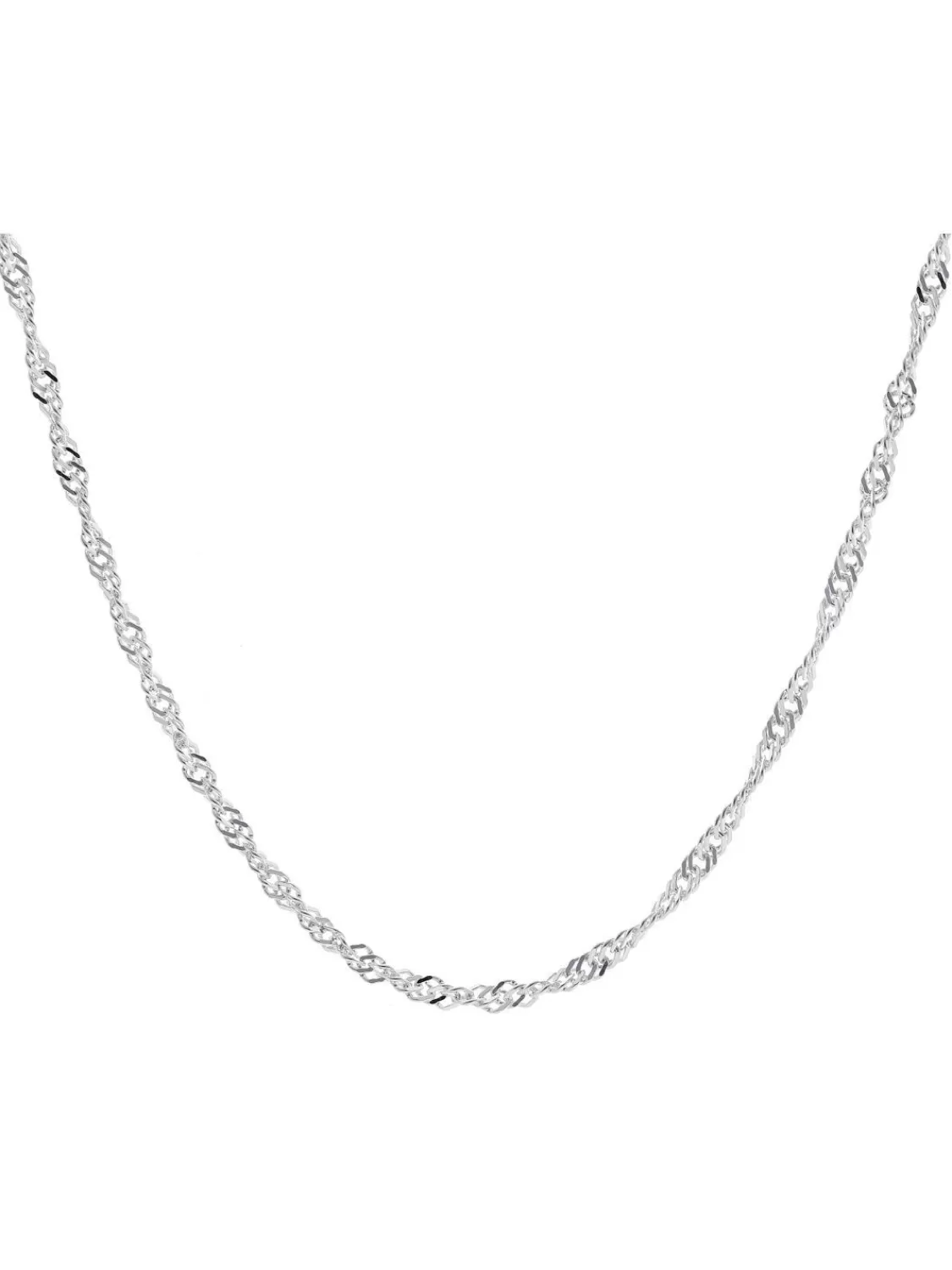 trendor Feine Singapur-Kette 925 Silber Kette Damen 1,8 Mm Halskette | Damenschmuck