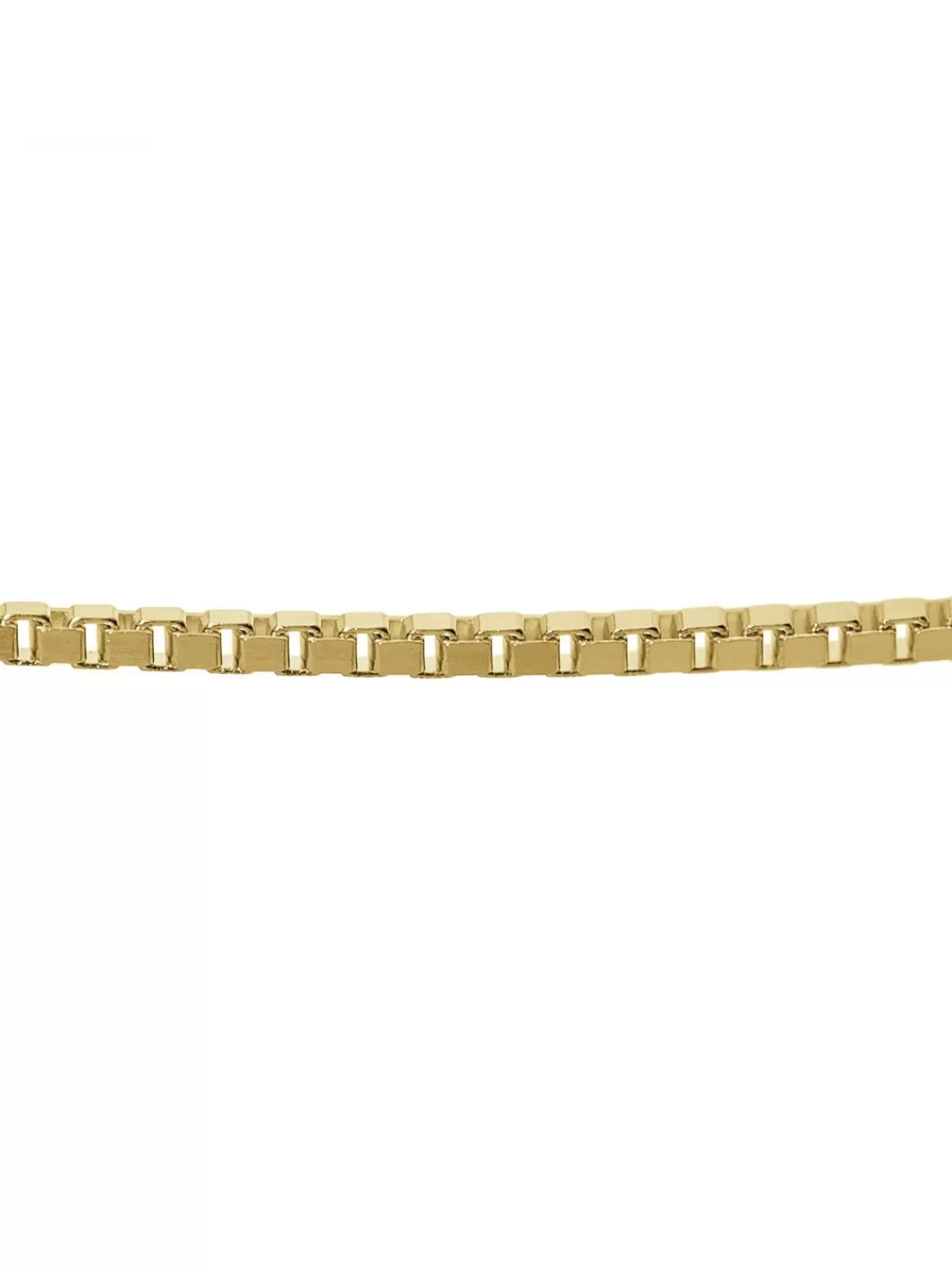 trendor Feine Veneziakette Silber 925 Goldplattiert 0,9 Mm 38 -60 Cm | Damenschmuck