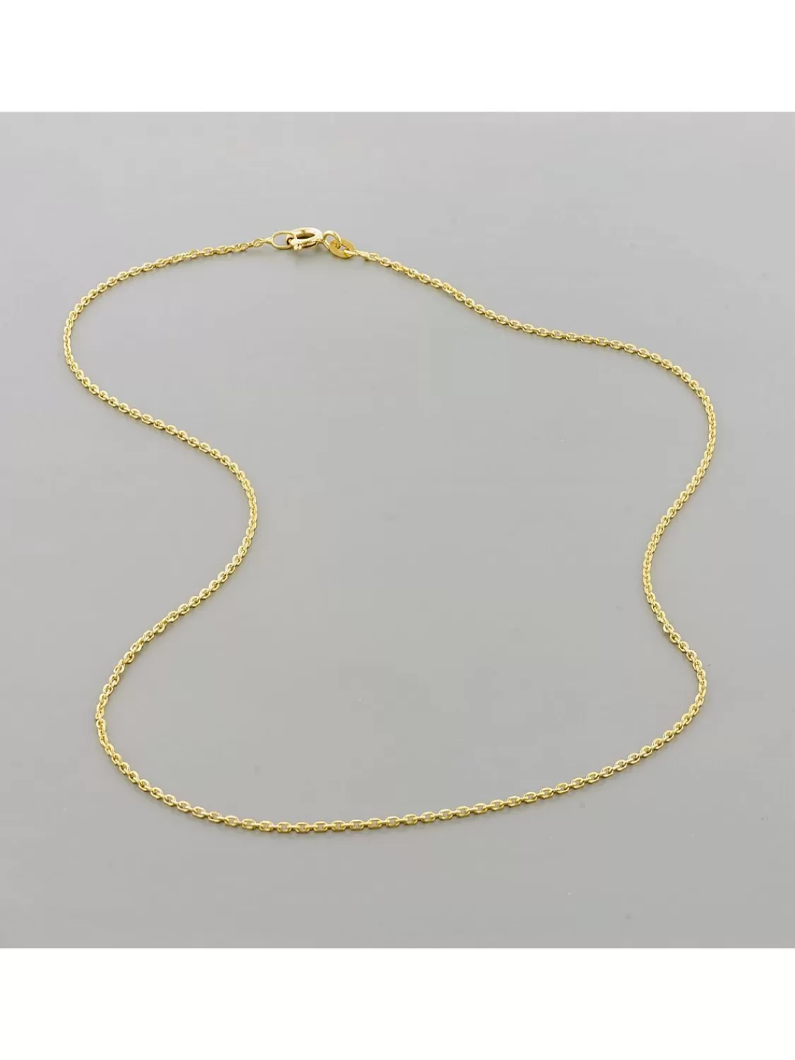 trendor Goldkette Fur Anhanger 585 Gold 14 Karat Anker-Halskette 1,3 Mm | Damenschmuck