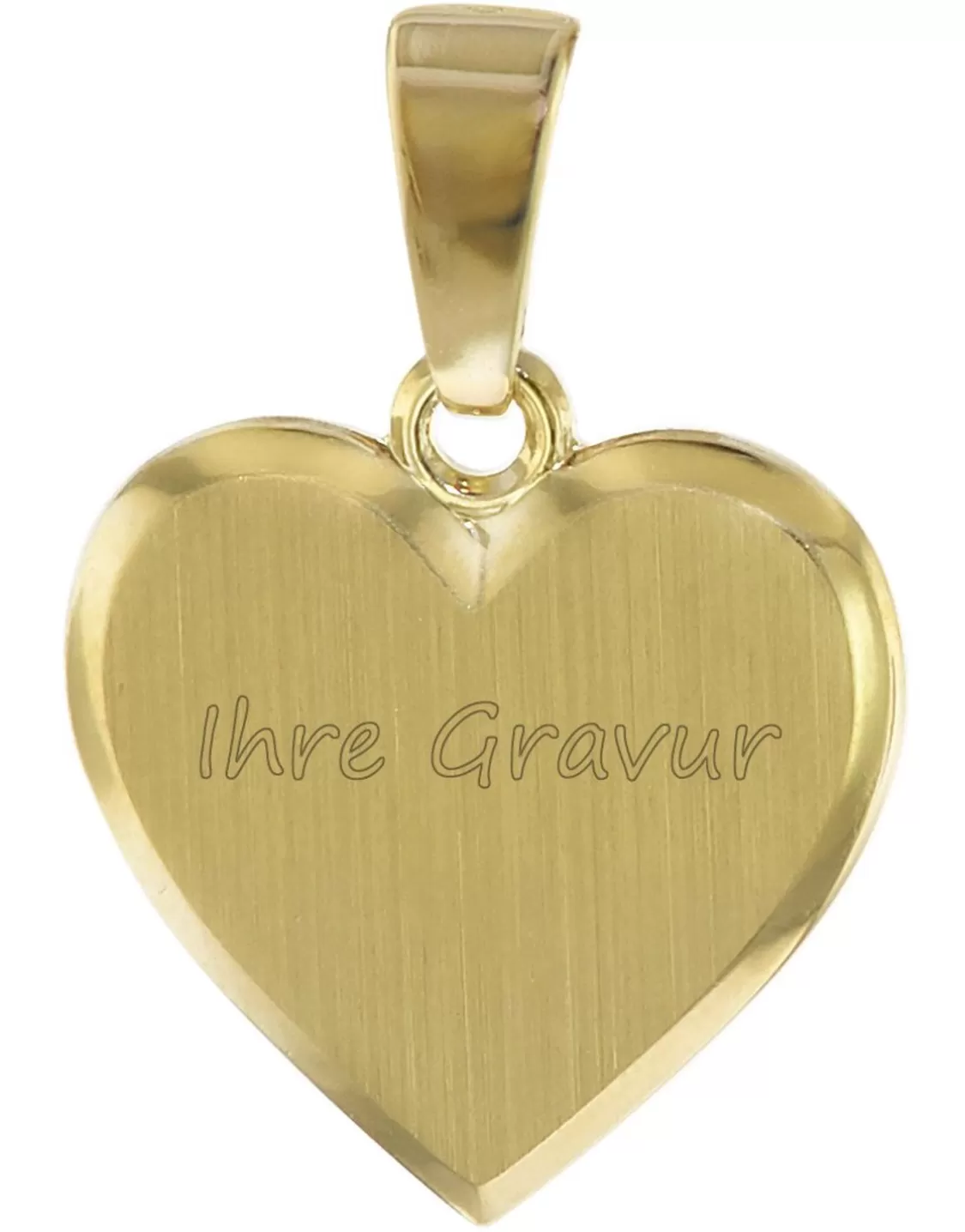 trendor Gravur-Anhanger Fur Damen Gold 585 / 14 K Herz Mit Namen | Damenschmuck