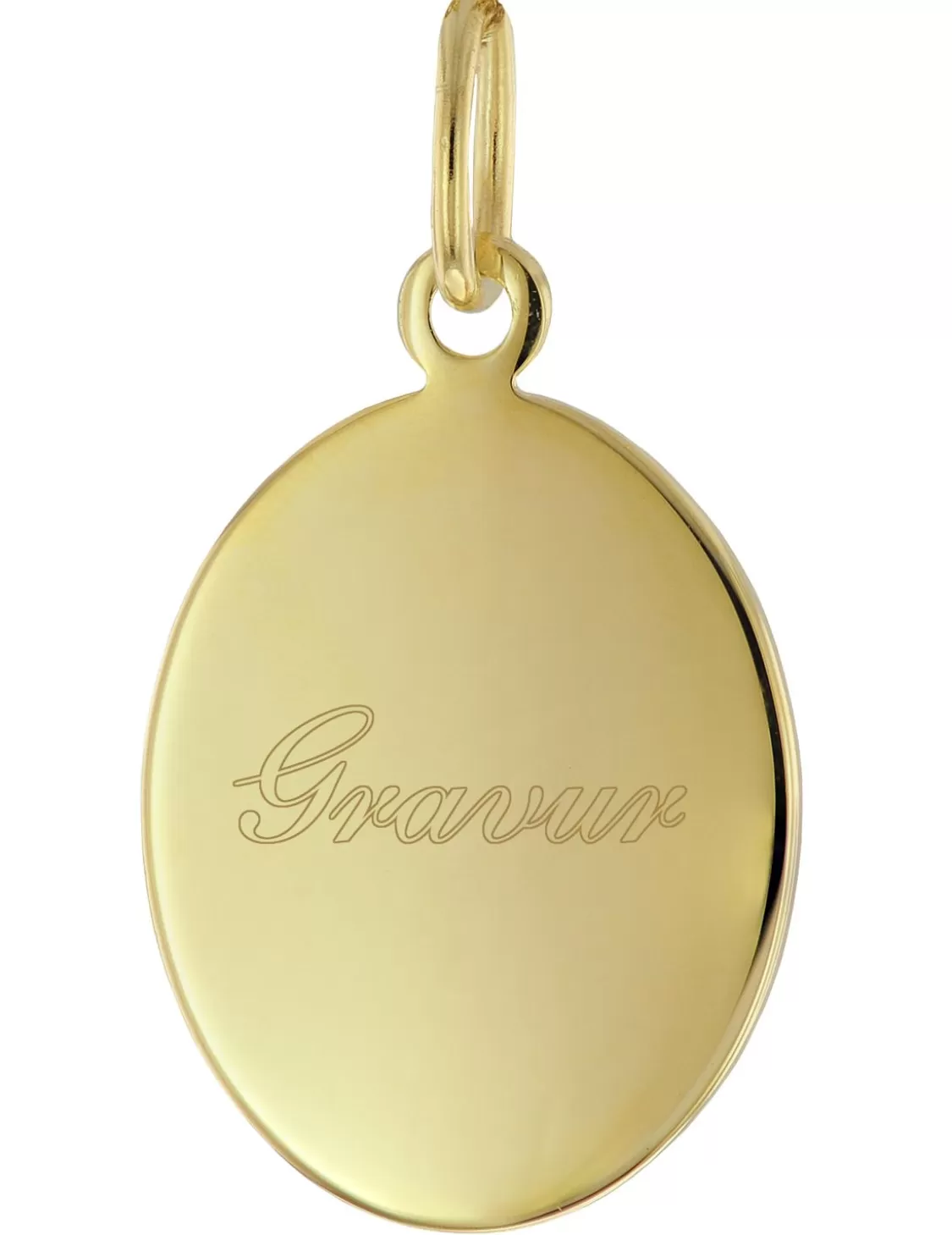 trendor Gravur-Anhanger Fur Damen Und Herren Gold Auf 925 Silber | Herrenschmuck