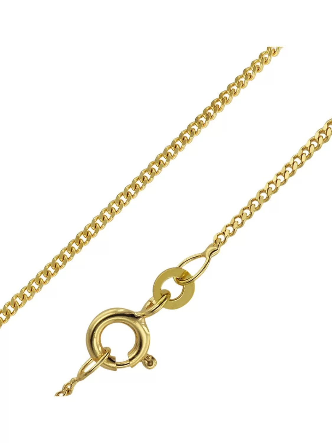 trendor Halskette 585 Gold / 14 Karat Panzerkette 1,4 Mm Breit | Damenschmuck