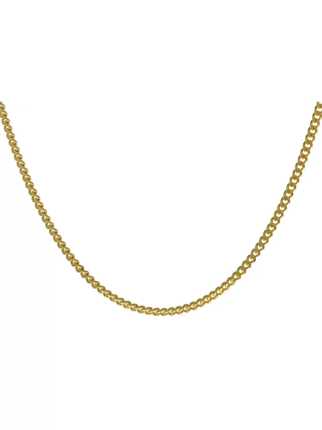 trendor Halskette 585 Gold / 14 Karat Panzerkette 1,4 Mm Breit | Damenschmuck