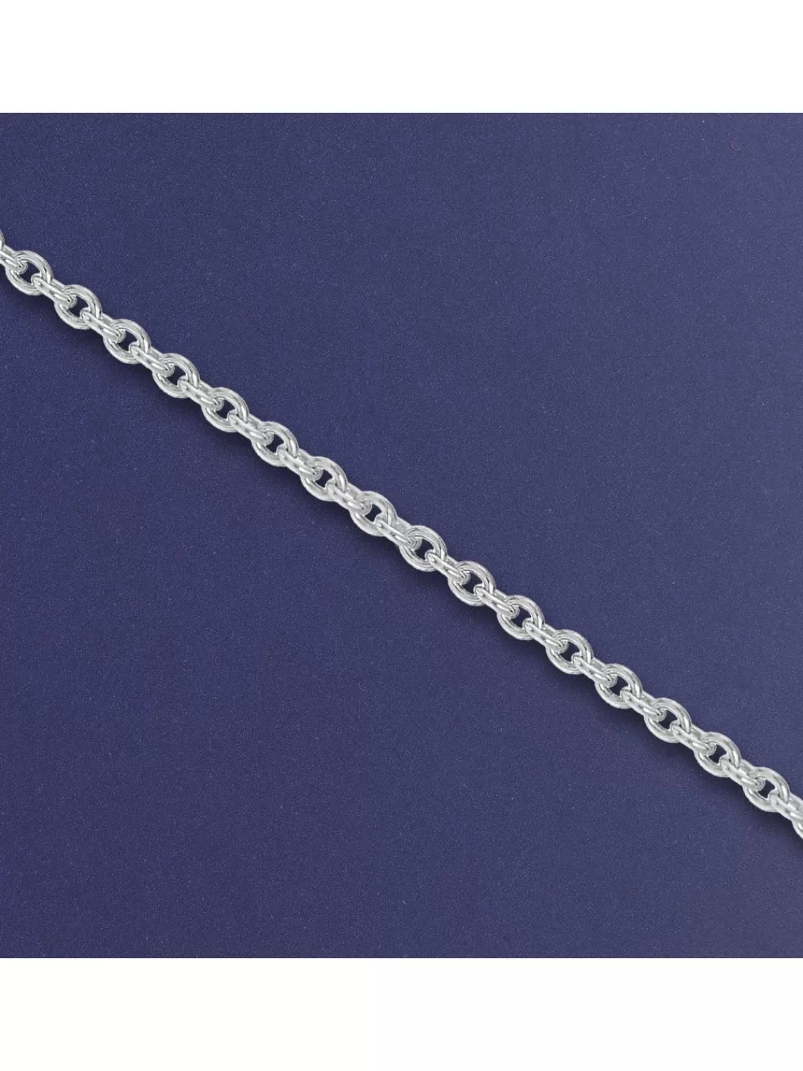 trendor Halskette Feine Ankerkette Weisgold 333 / 8K Breite 0,8 Mm | Herrenschmuck