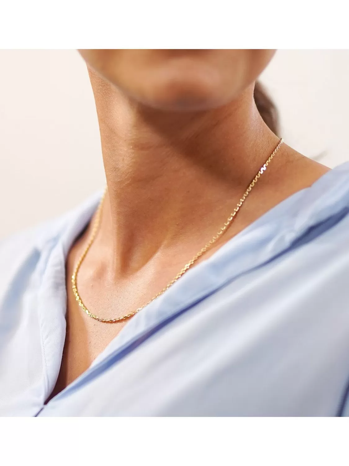 trendor Halskette Fur Anhanger 14 Karat Gold 585 Ankerkette 1,9 Mm | Damenschmuck