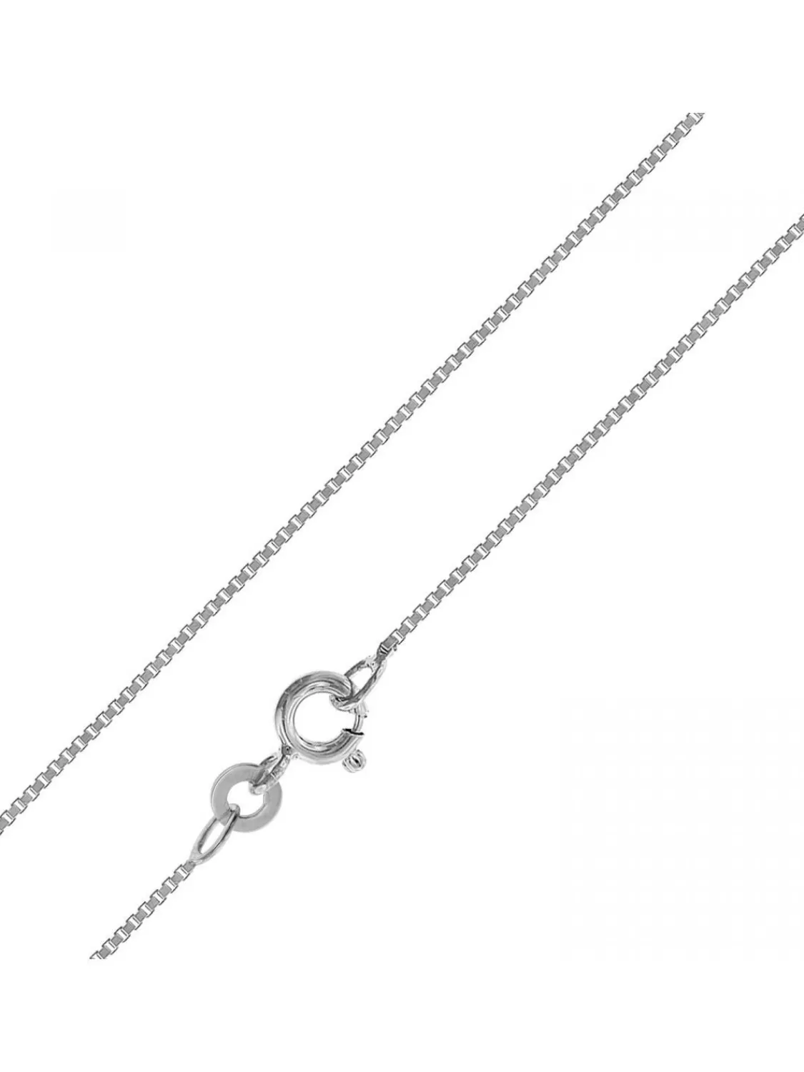 trendor Halskette Fur Anhanger Weisgold 333/8K Venezianer Kette 0,7 Mm | Damenschmuck