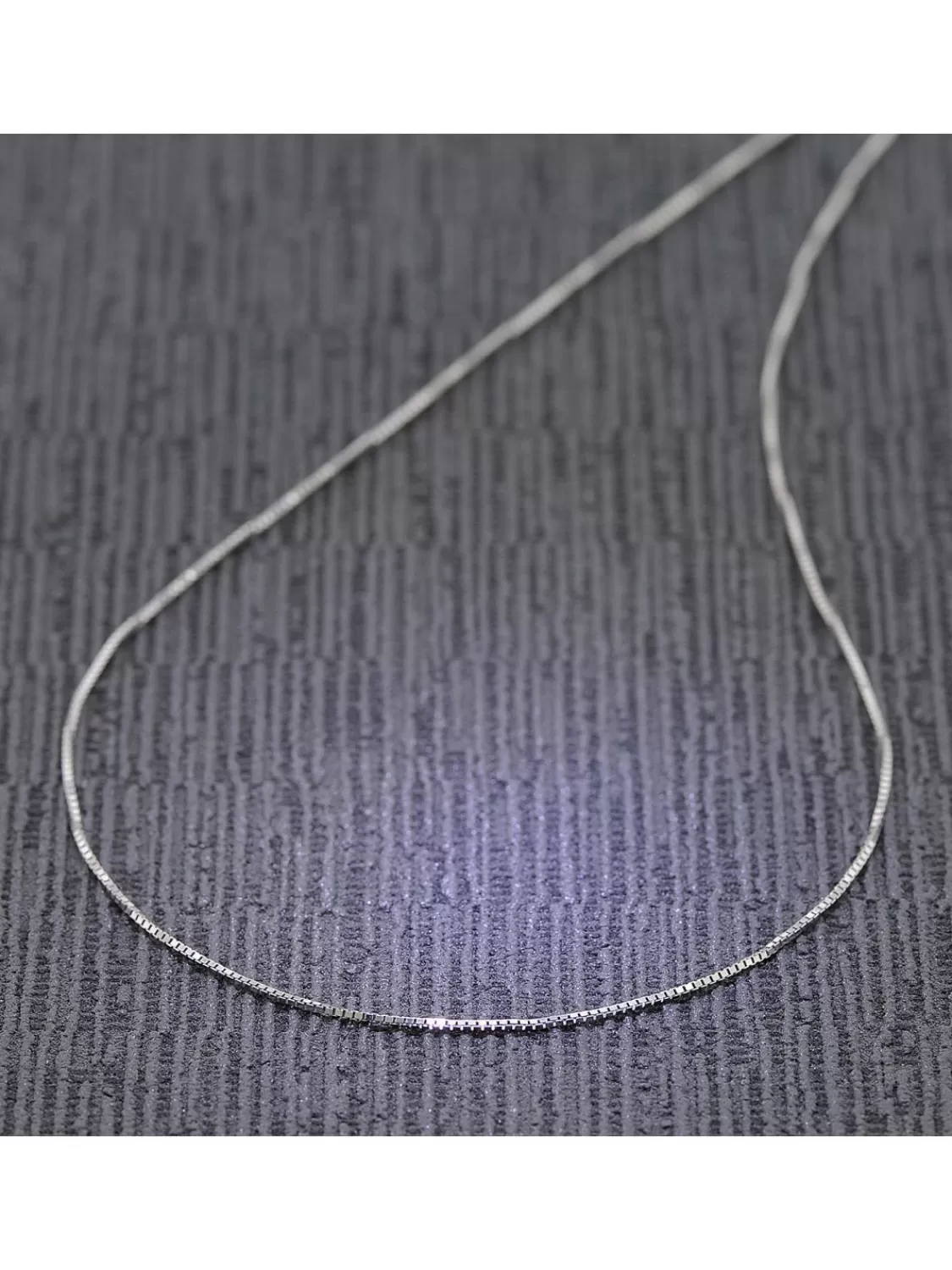 trendor Halskette Fur Anhanger Weisgold 333/8K Venezianer Kette 0,7 Mm | Damenschmuck