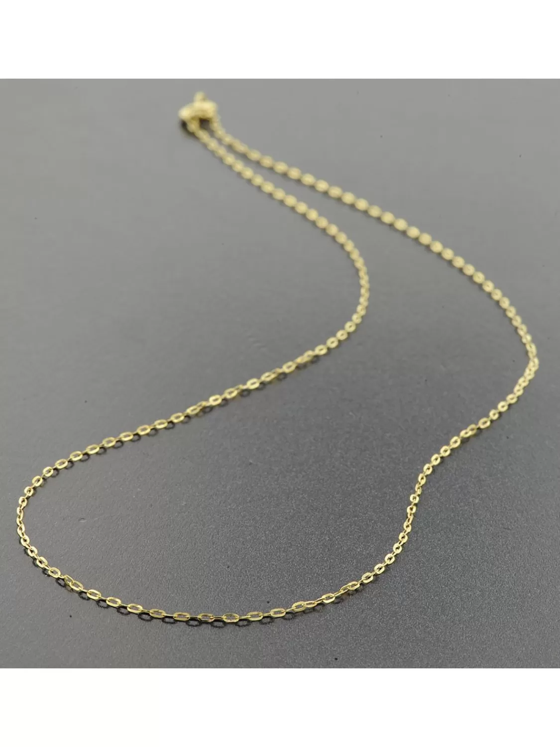 trendor Halskette Fur Frauen Gold 333 (8 Karat) Flachanker 1,1 Mm | Damenschmuck