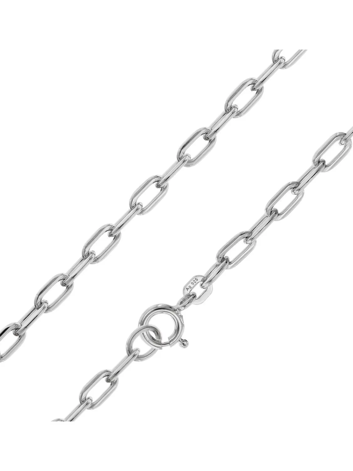 trendor Halskette Fur Grose Anhanger 925 Silber Weitanker Breite 3,9 Mm | Herrenschmuck
