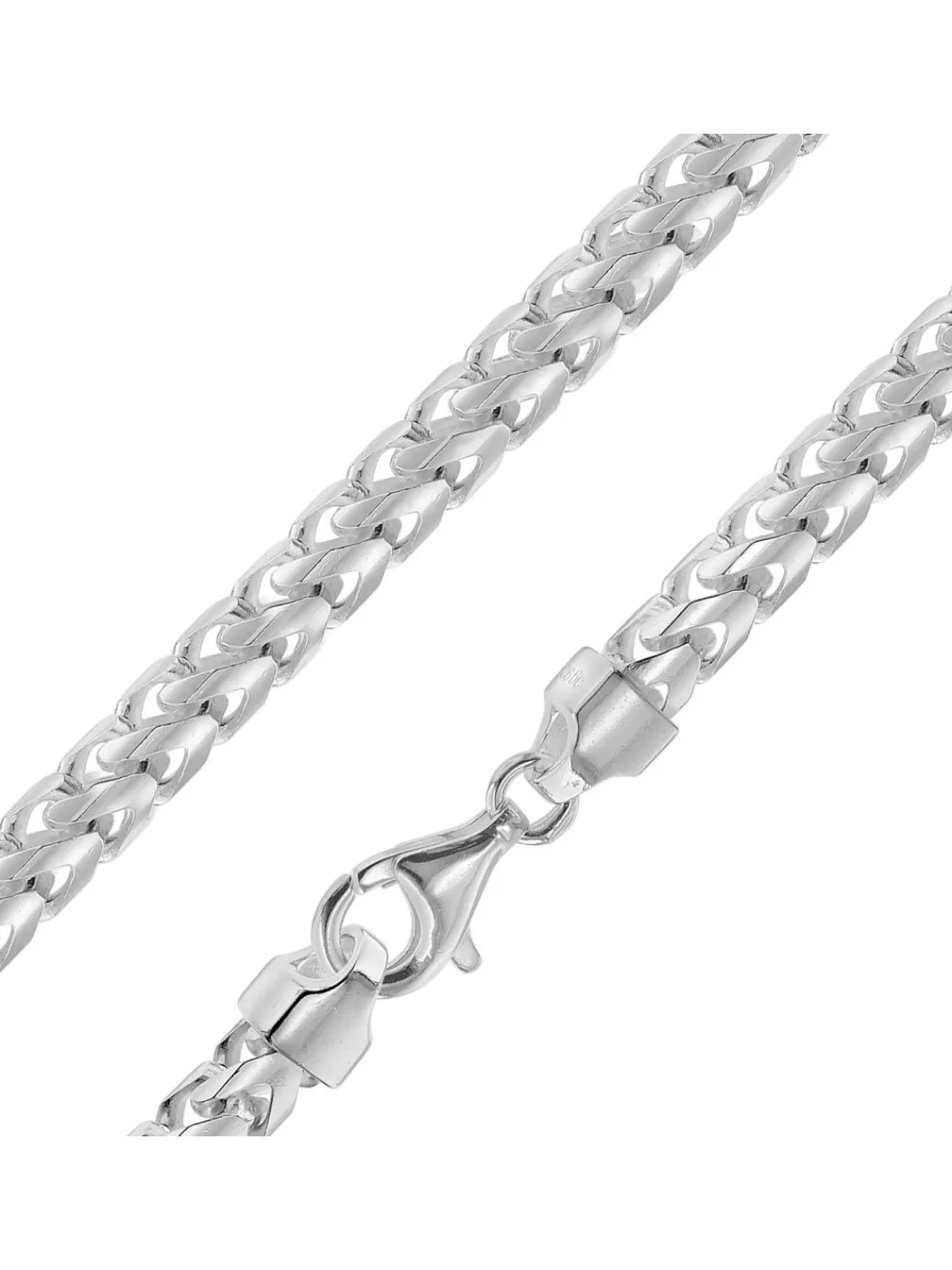 trendor Halskette Fur Manner Silber 925 Fuchsschwanzkette 5,4 Mm Breit | Herrenschmuck