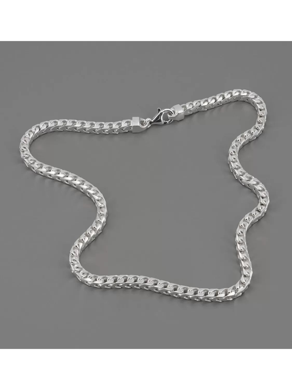 trendor Halskette Fur Manner Silber 925 Fuchsschwanzkette 5,4 Mm Breit | Herrenschmuck