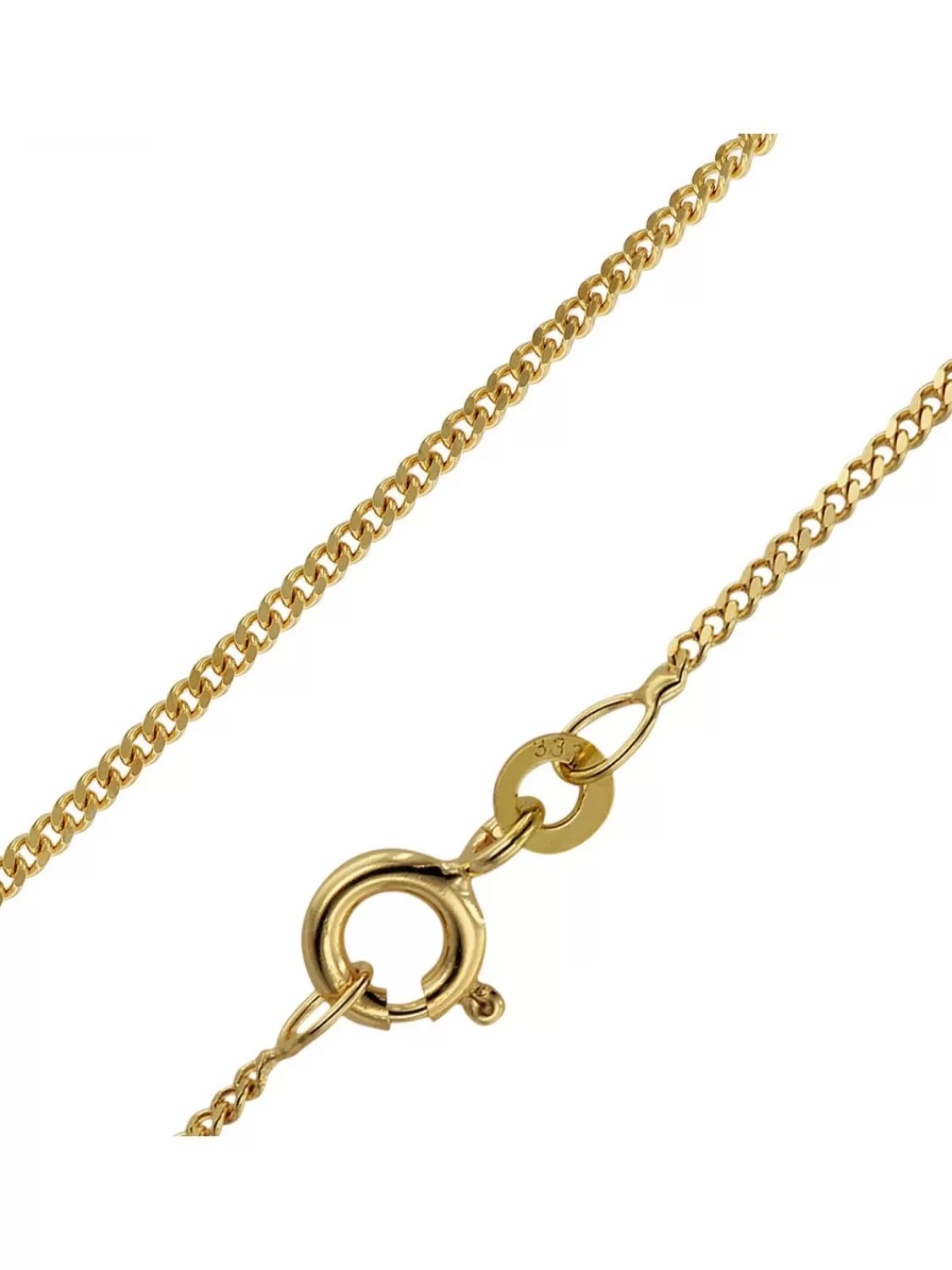 trendor Halskette Gold 333 (8 Karat) Panzerkette Breite 1,4 Mm | Herrenschmuck