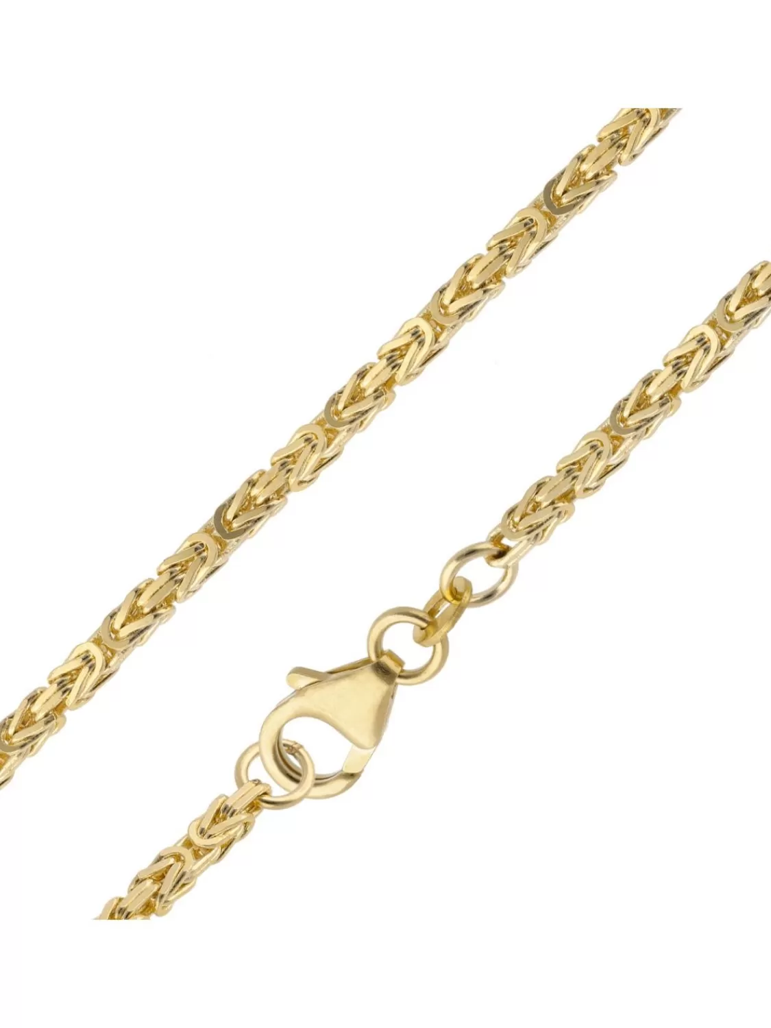 trendor Halskette Konigskette Gold 585 / 14K Breite 2 Mm | Herrenschmuck