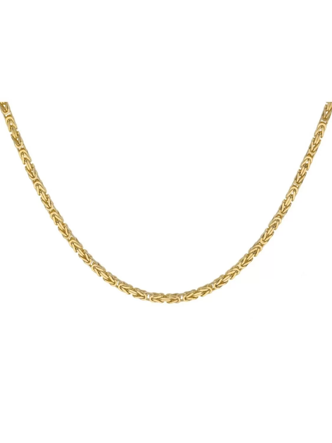 trendor Halskette Konigskette Gold 585 / 14K Breite 2 Mm | Herrenschmuck