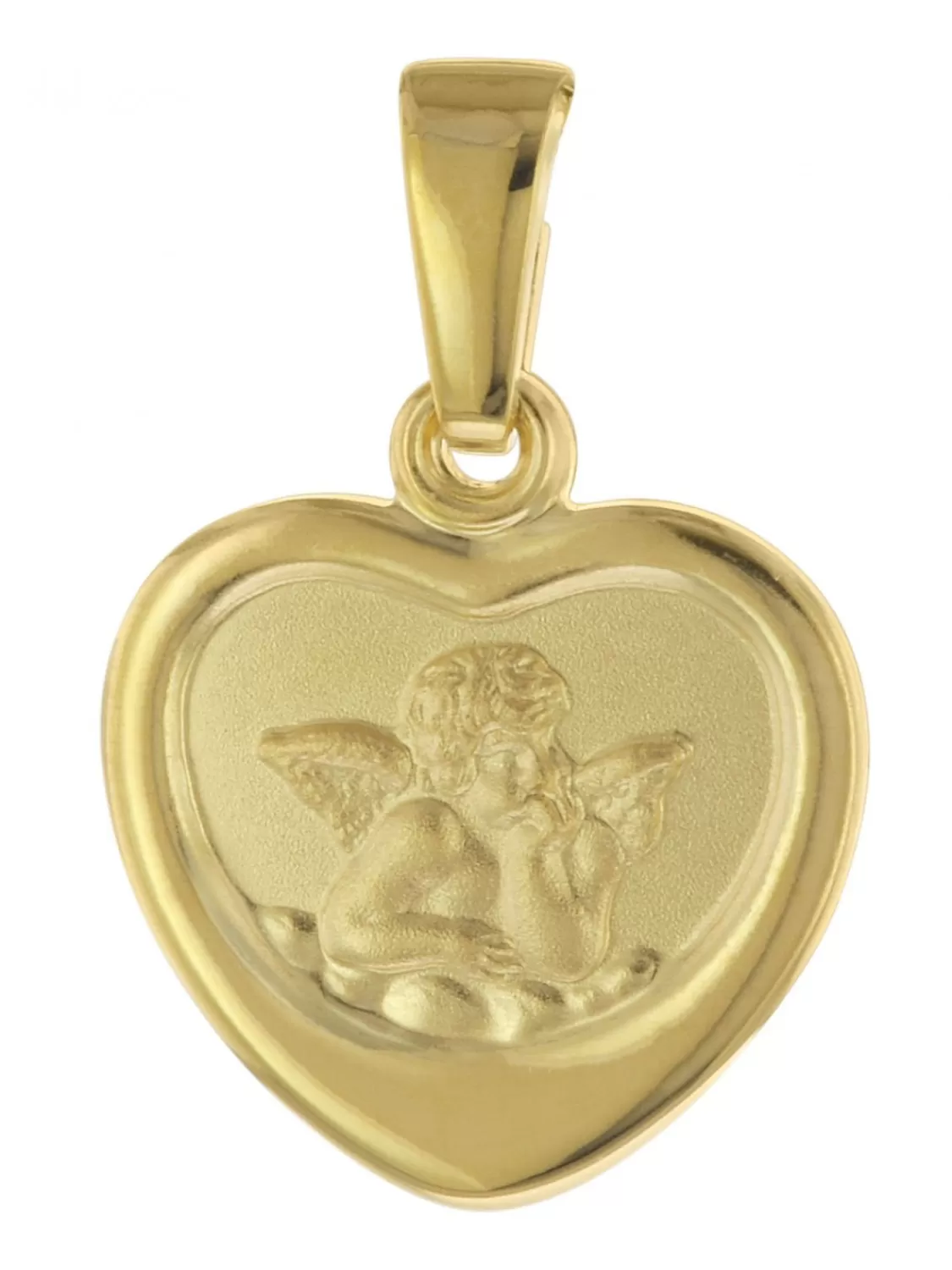 trendor Halskette Mit Schutzengel Fur Madchen Gold Auf Silber 925 | Kinderschmuck