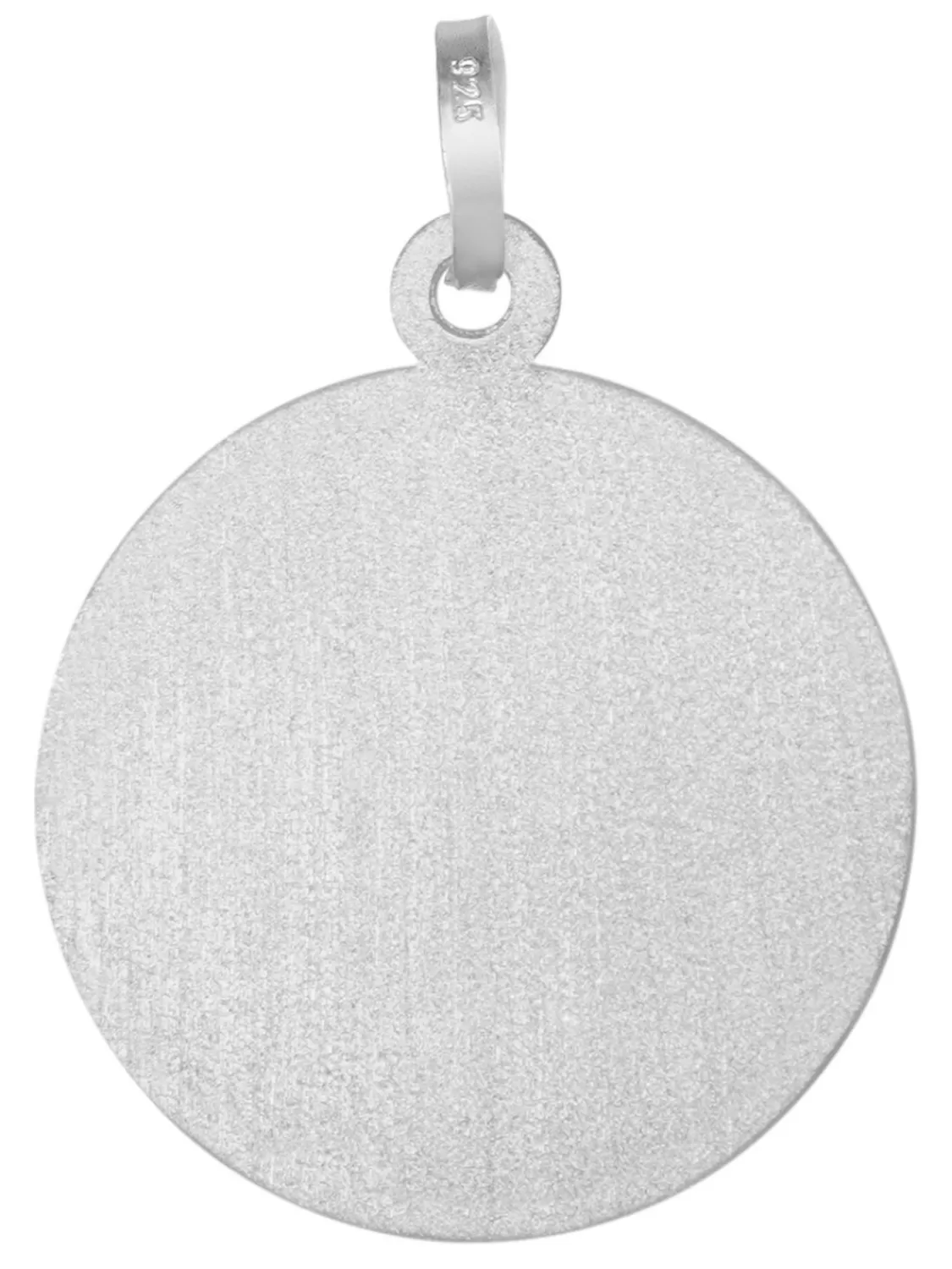 trendor Halskette Mit St. Florian Anhanger O 18 Mm 925 Silber | Herrenschmuck