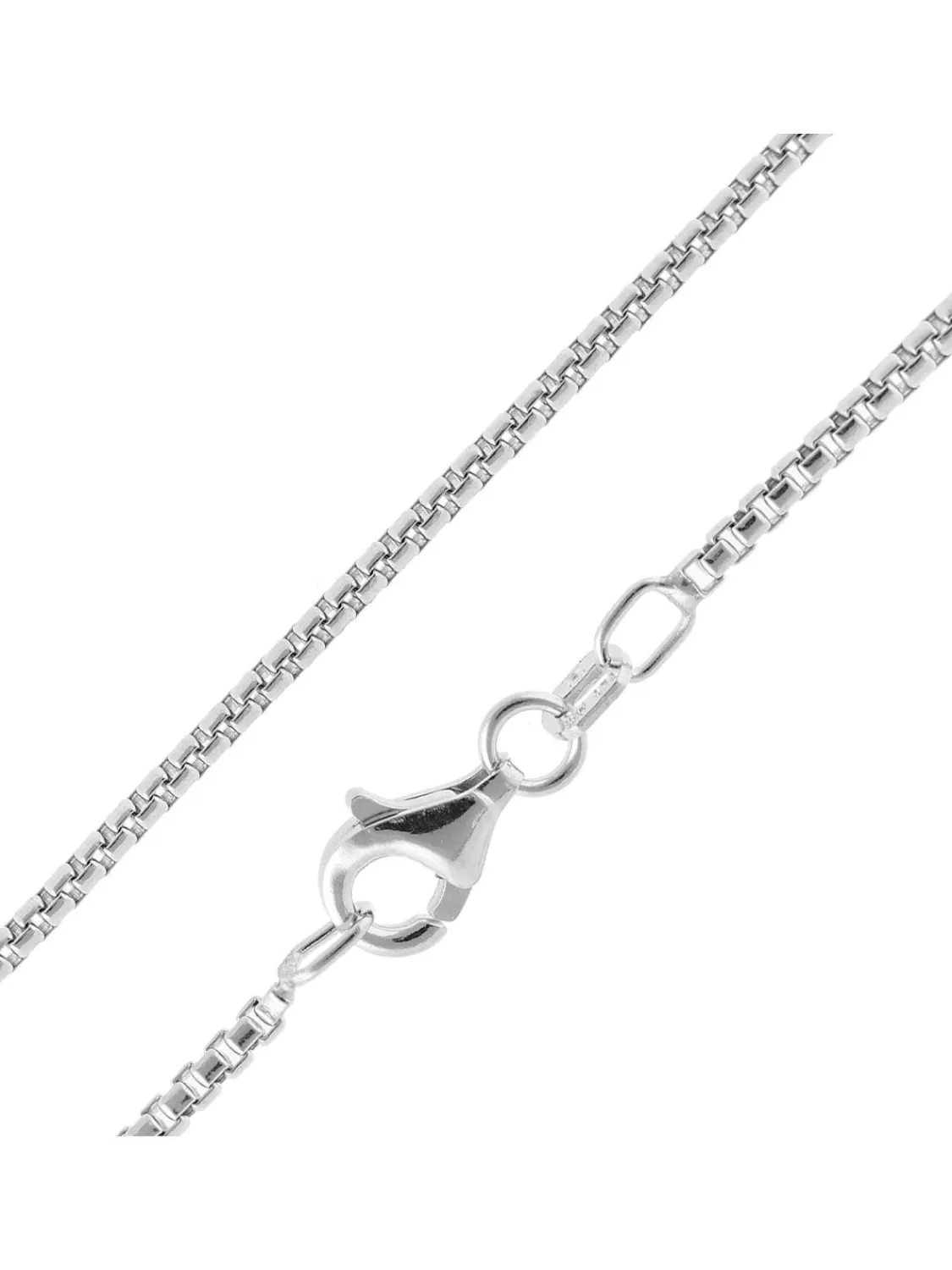trendor Halskette Venezia Halbrund 925 Silber Breite 1,5 Mm | Herrenschmuck